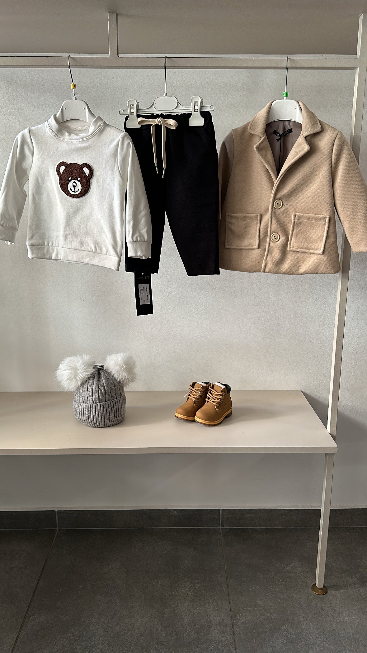 Completo ORSETTO 9-36M - BIANCO