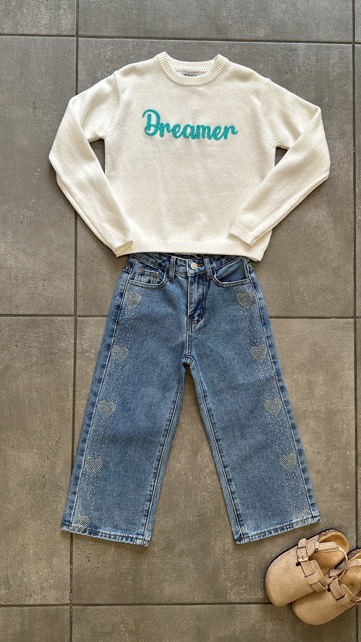 Jeans CUORE BRILLO 4-14A - JEANS