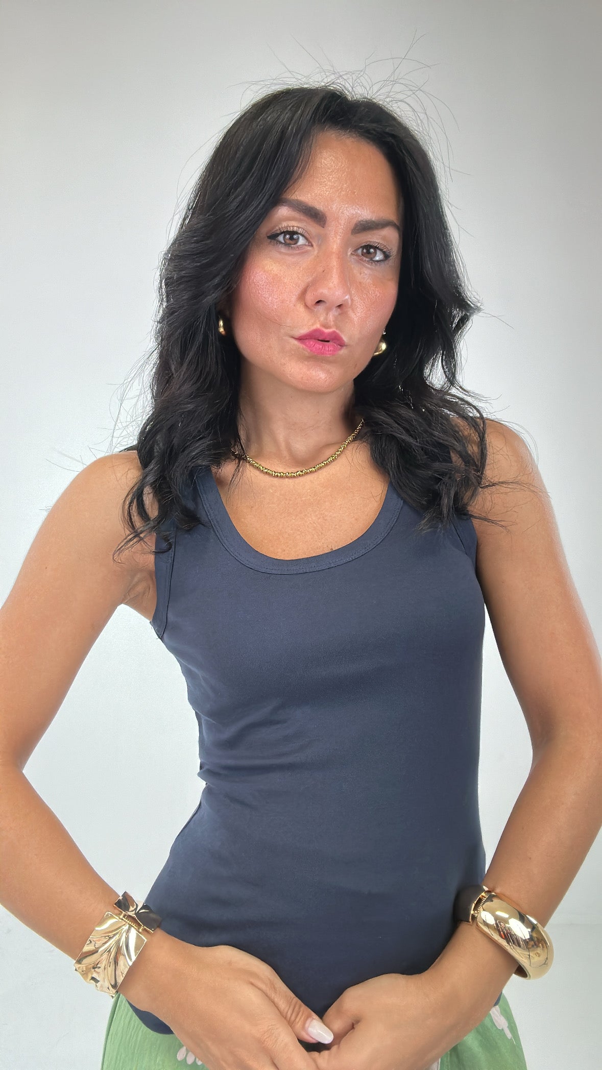 Canotta BASIC TAGLIA - BLU