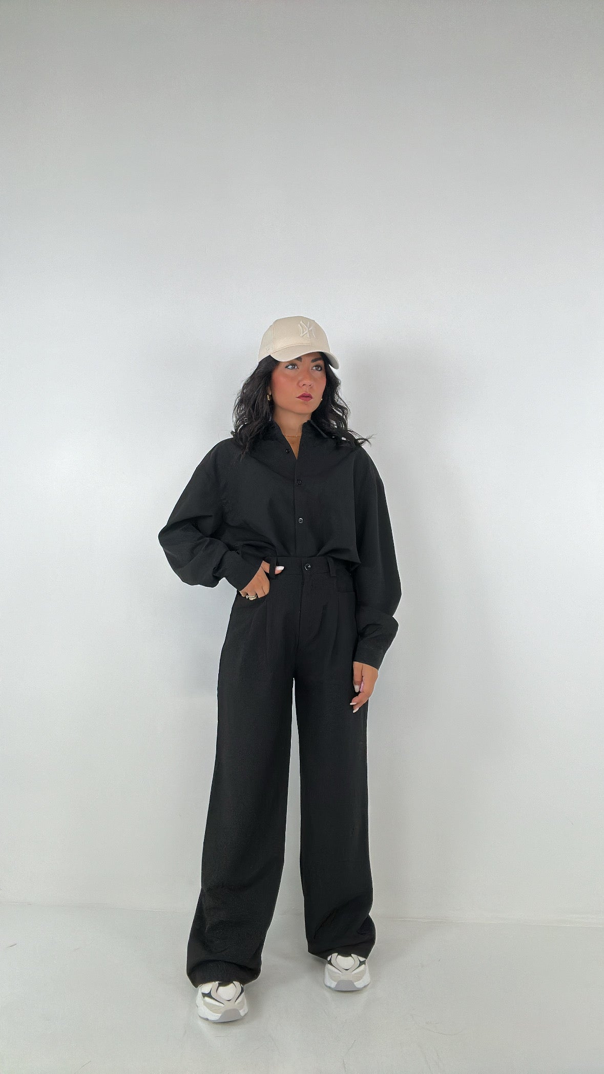 Completo CAMICIA CON PANTALONE - NERO