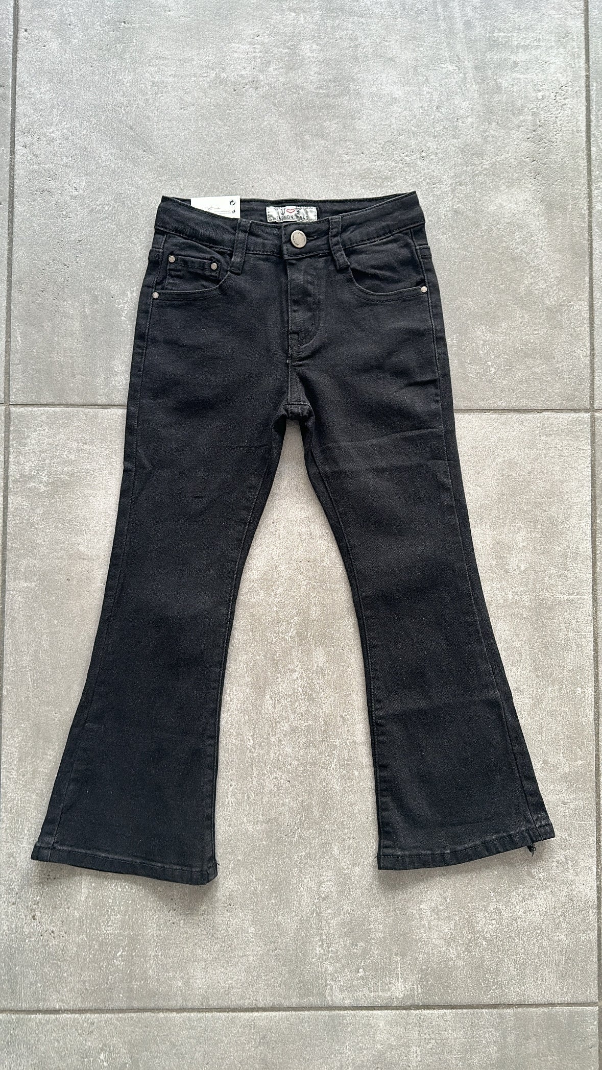 Jeans A ZAMPA 4-14A - NERO