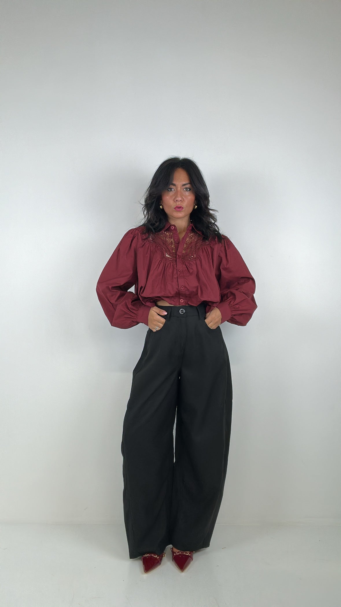Pantalone BALLON - NERO