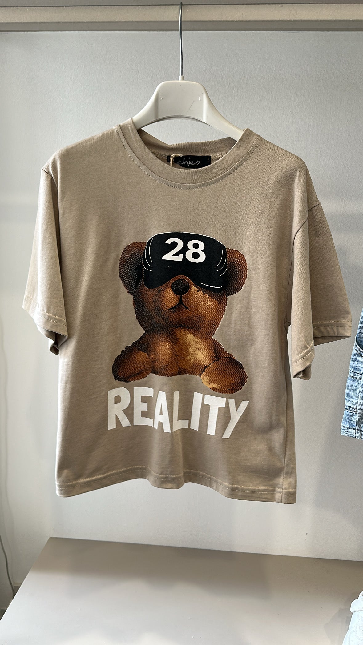 T-shirt REALITY 4-14A - BEIGE