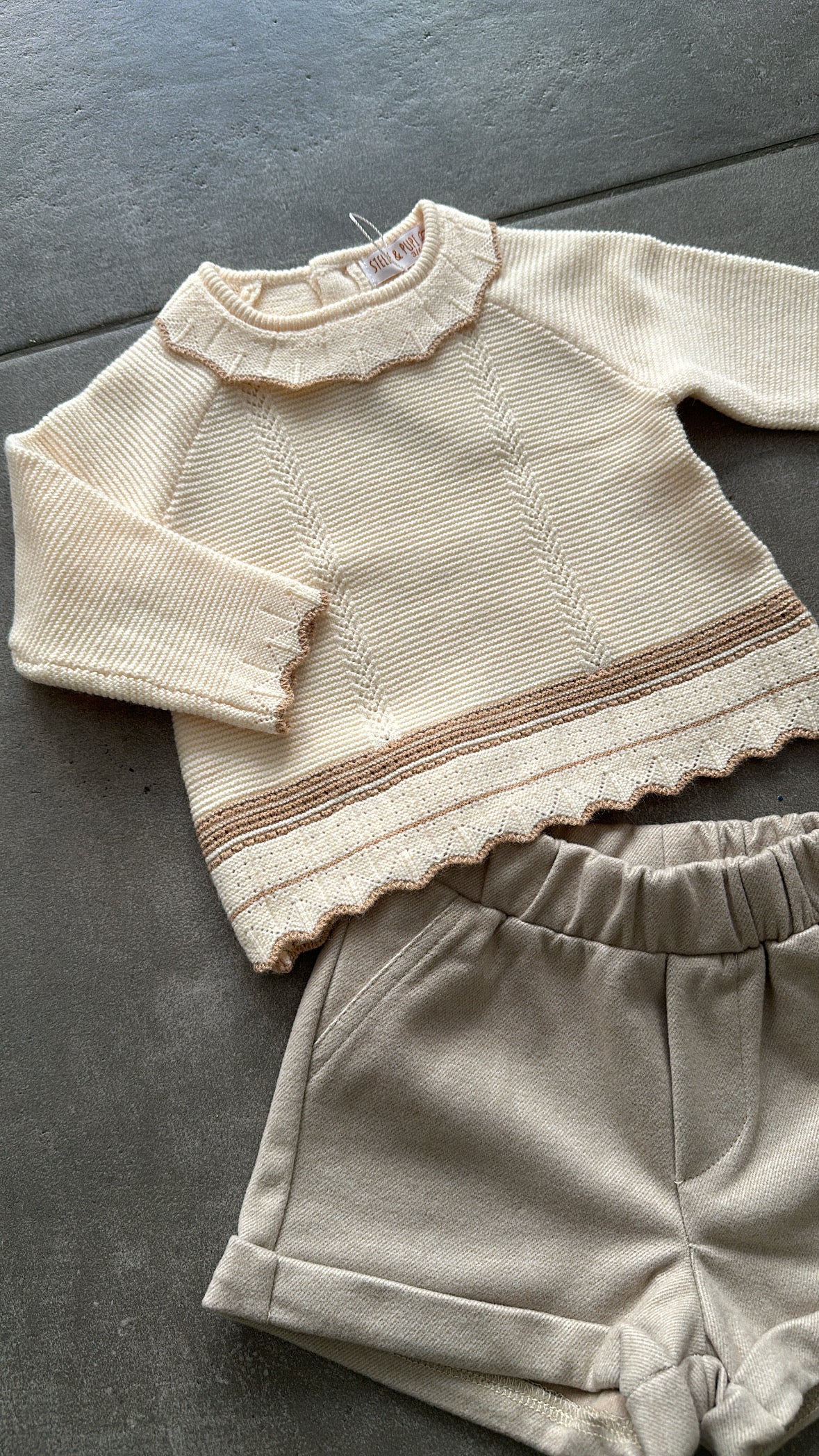 Completo WINTER 3-18M - PANNA