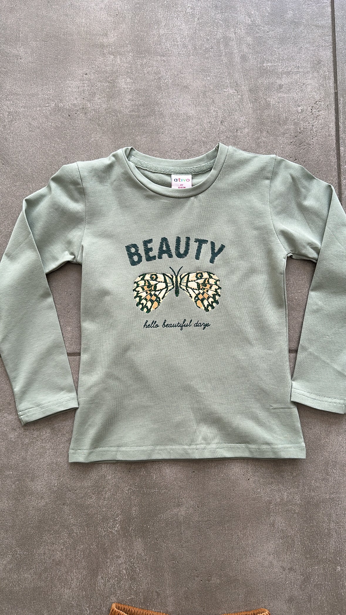 Maglia BEAUTY 4-12A - VERDE