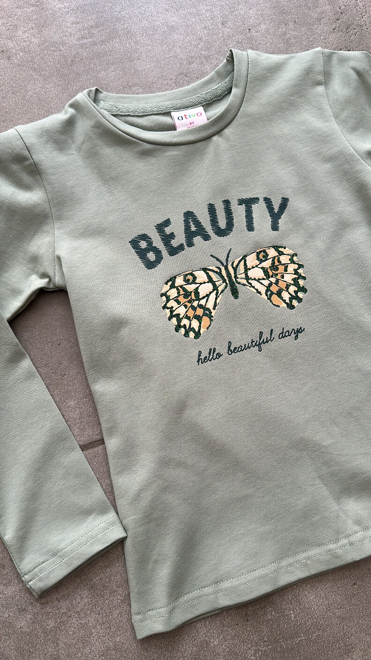Maglia BEAUTY 4-12A - VERDE