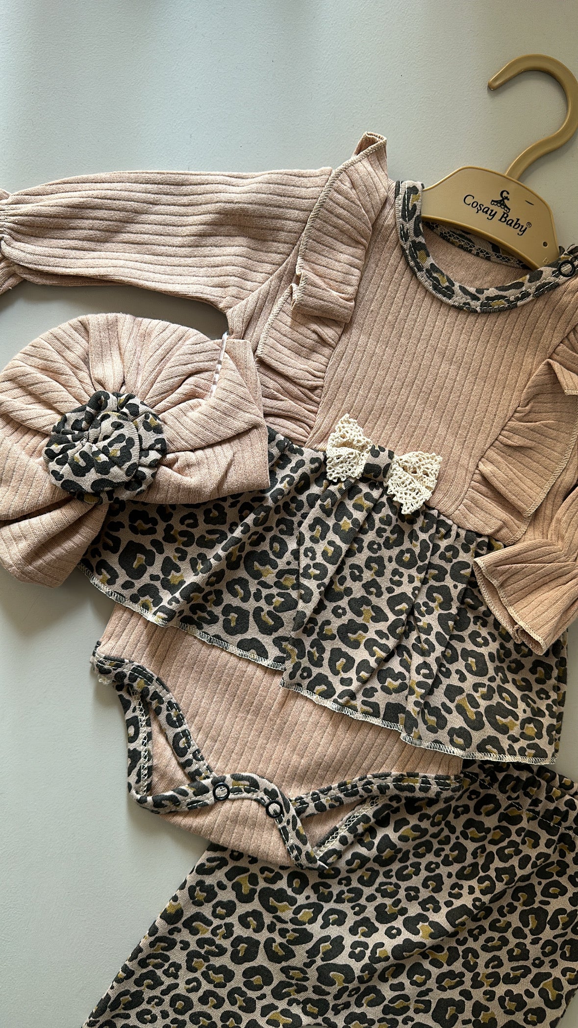 Coordinato con CUFFIETTA 3-18M - MACULATO