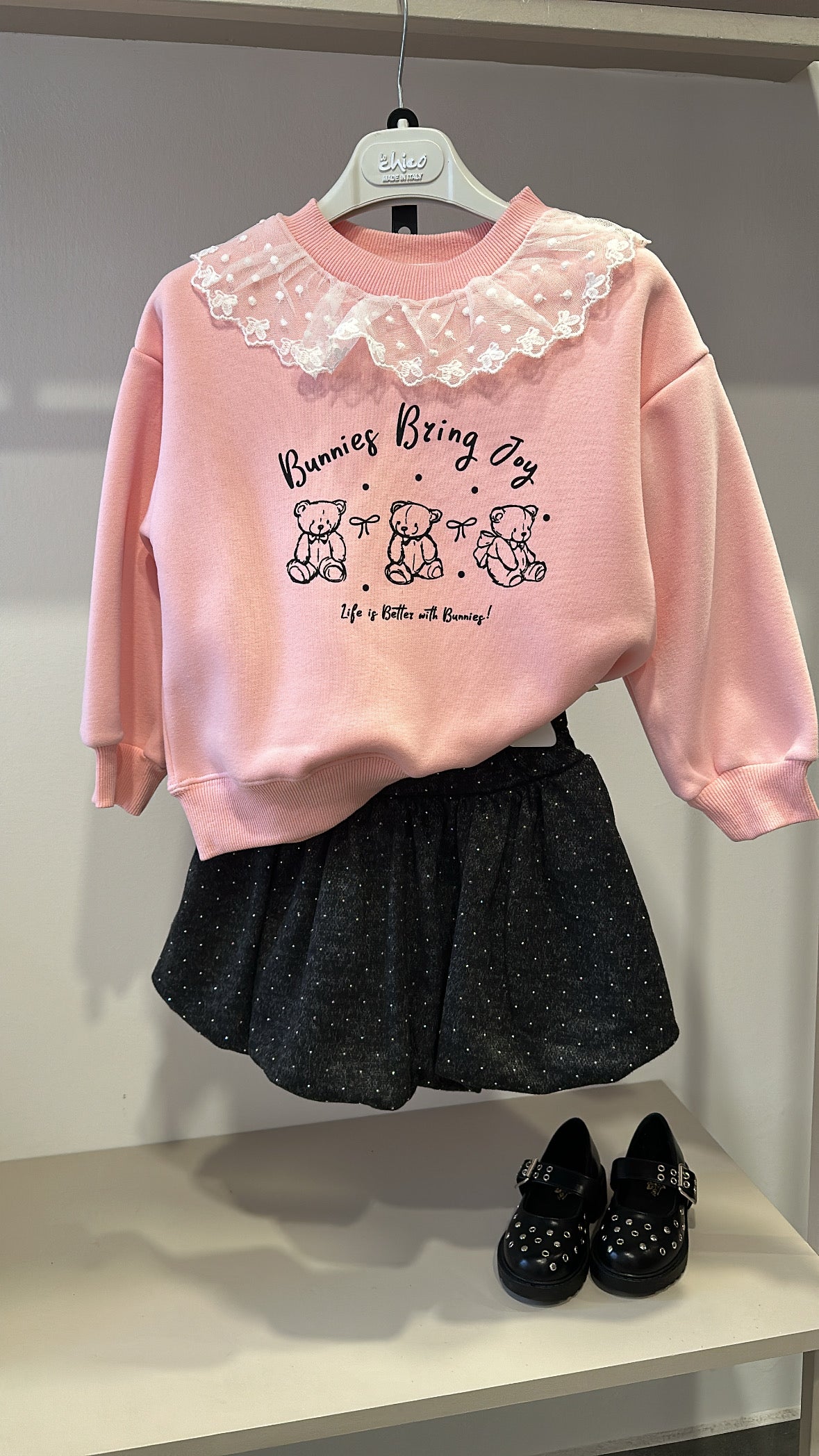 Felpa BUNNIES BRING - ROSA