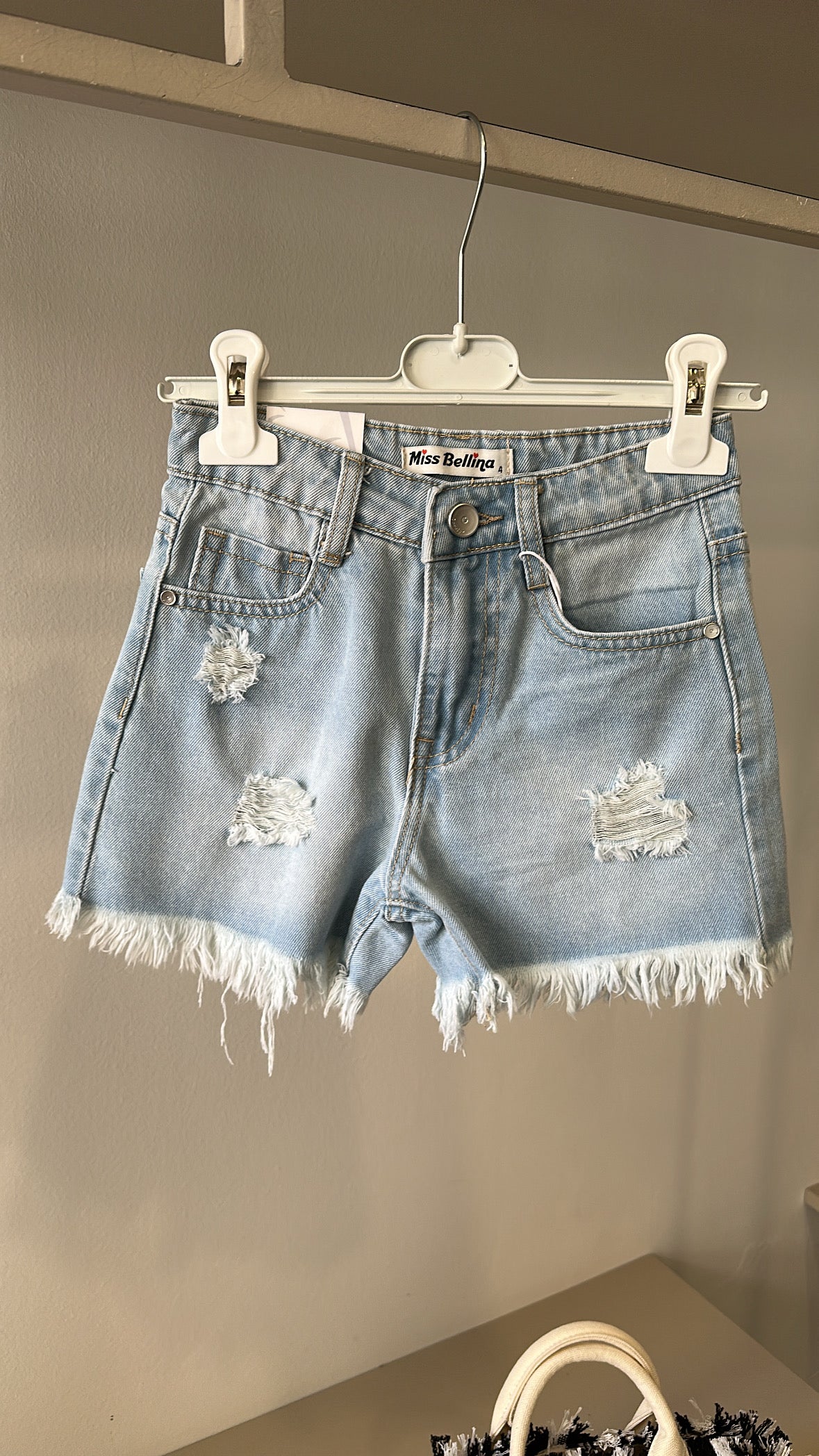 Shorts TASCHE BRILLO 4-14A - JEANS