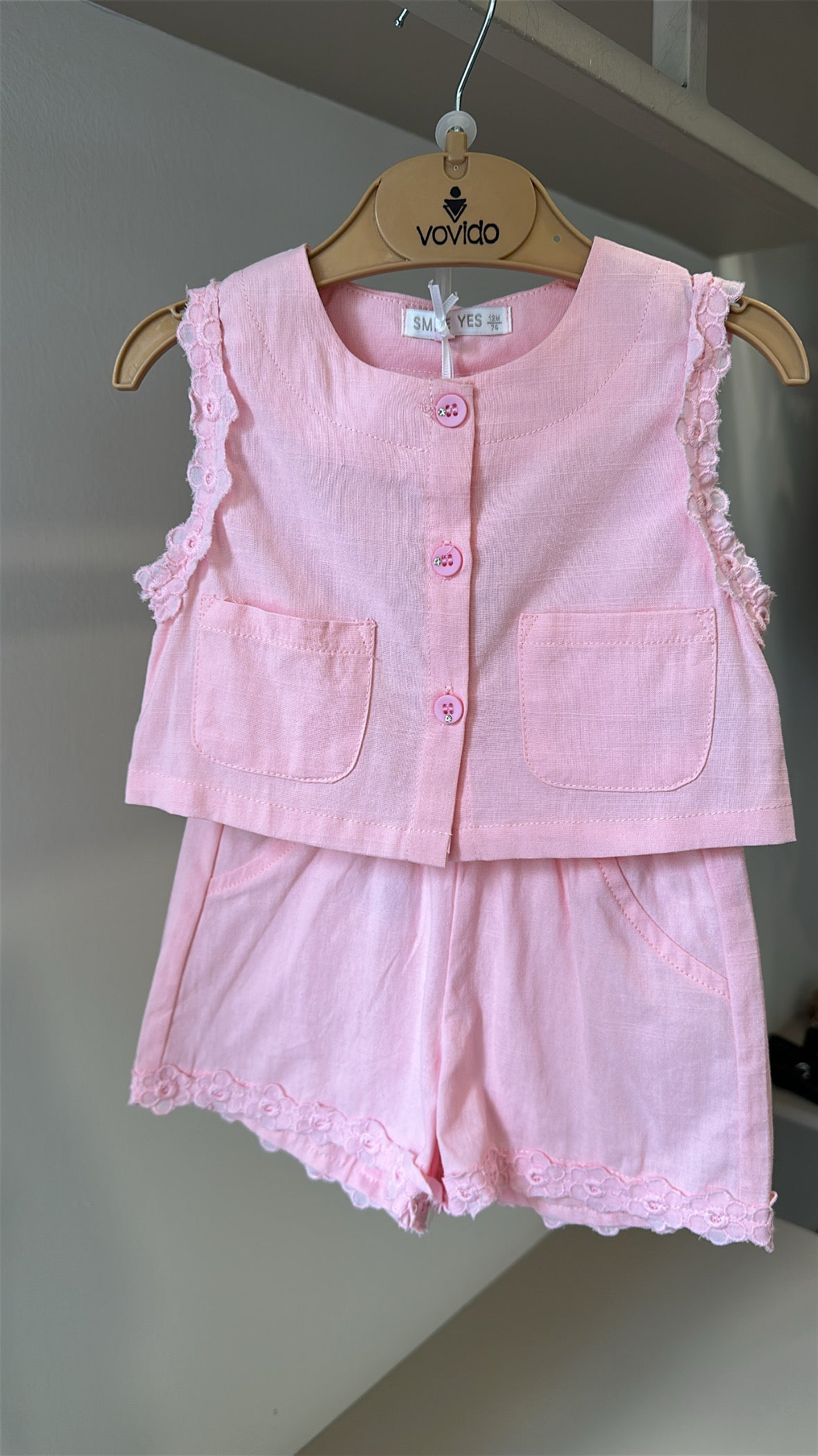 Cordinato GIRO YES 12-36M - ROSA