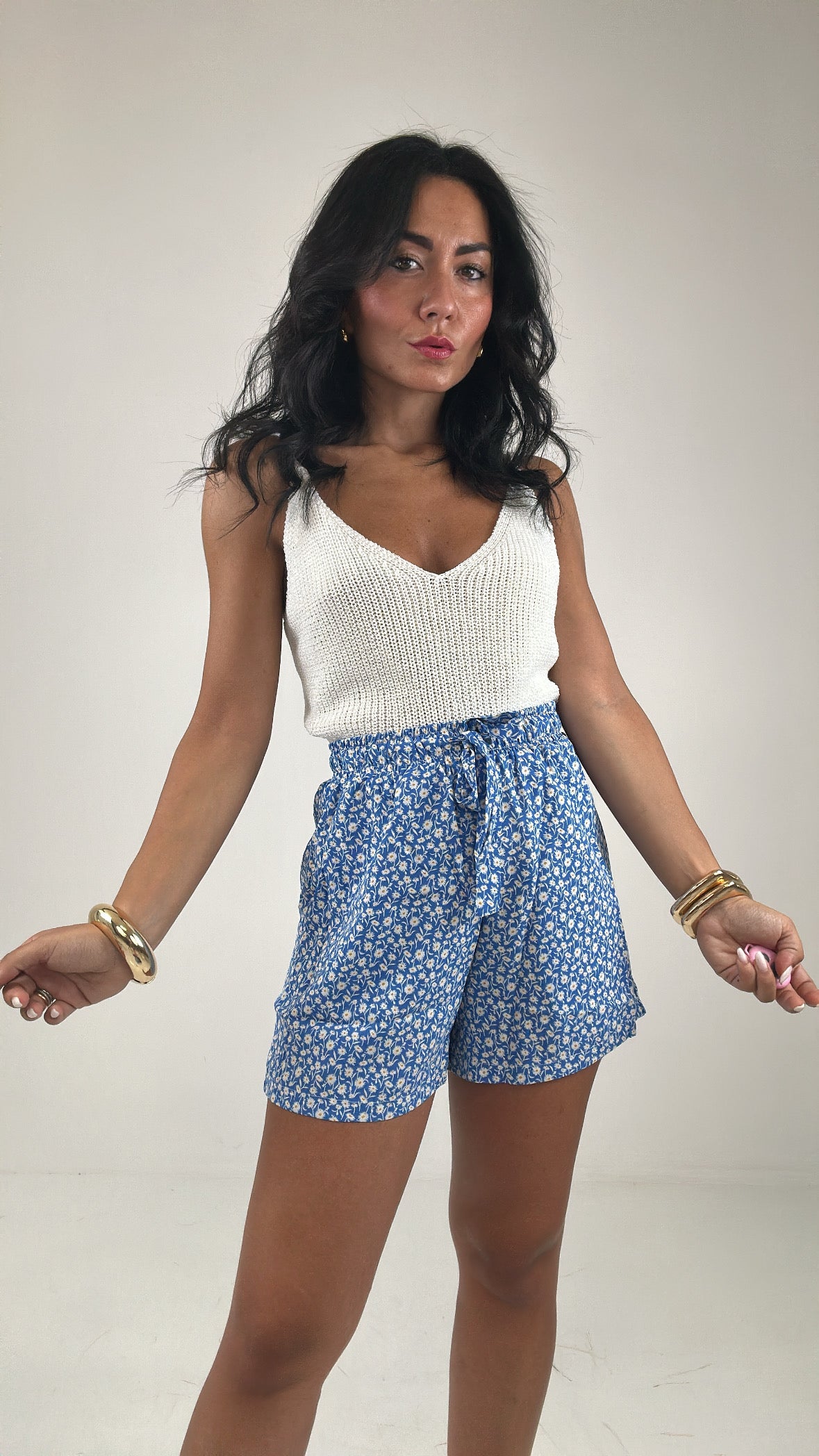 Shorts MARGHERITA - AZZURRO
