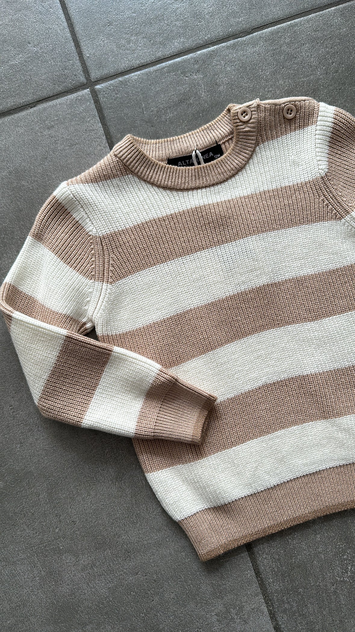 Maglioncino FASCIA 12-36M - BEIGE