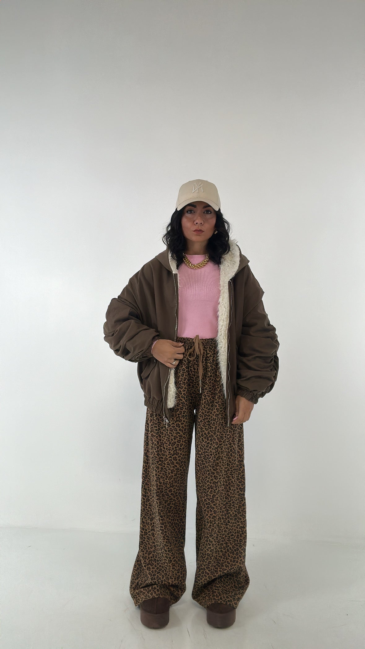 Parka LUMINA - MARRONE