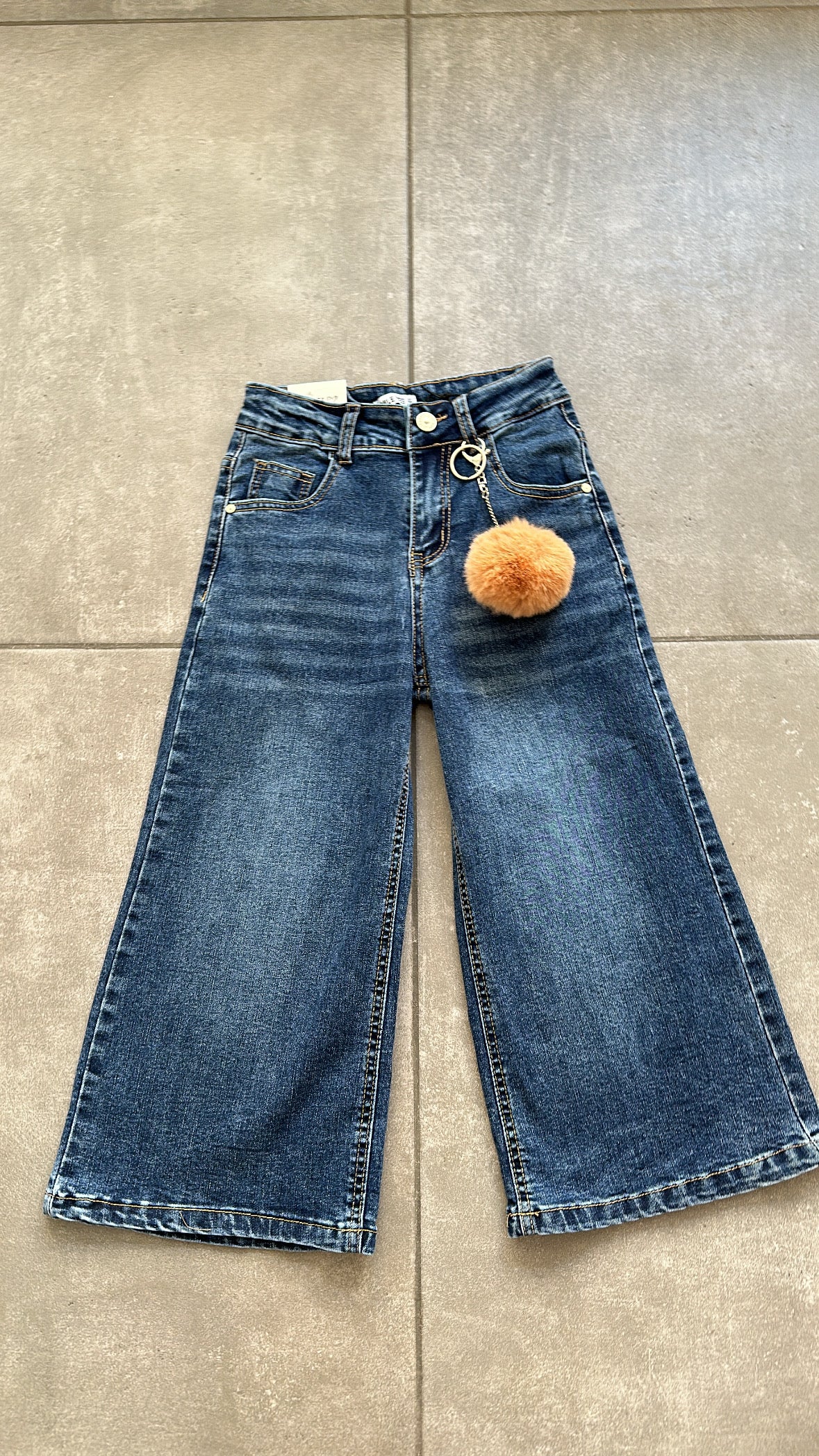 Jeans PALAZZO PON 4-12A - JEANS