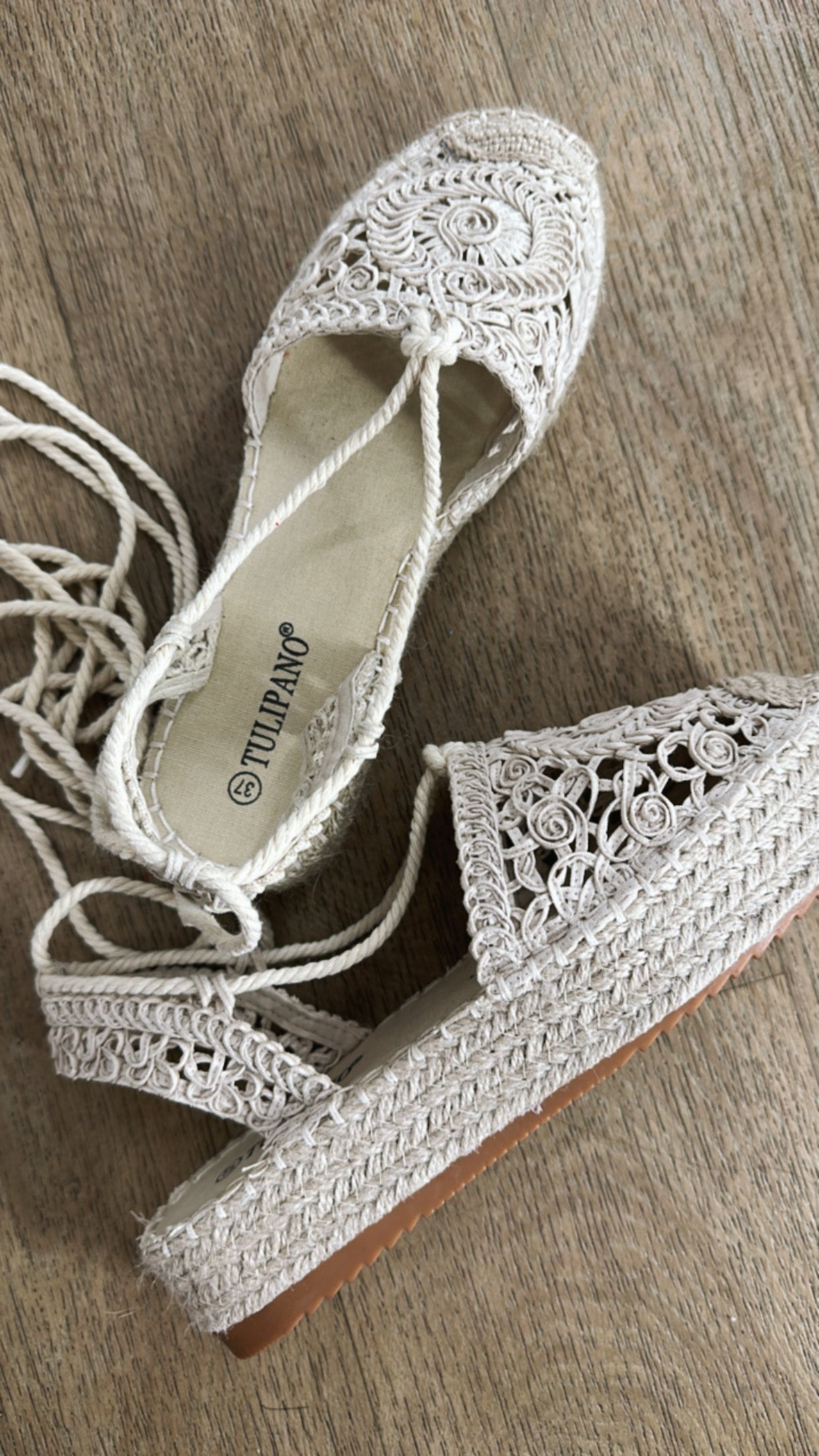 ESPADRILLAS BASSE - BEIGE