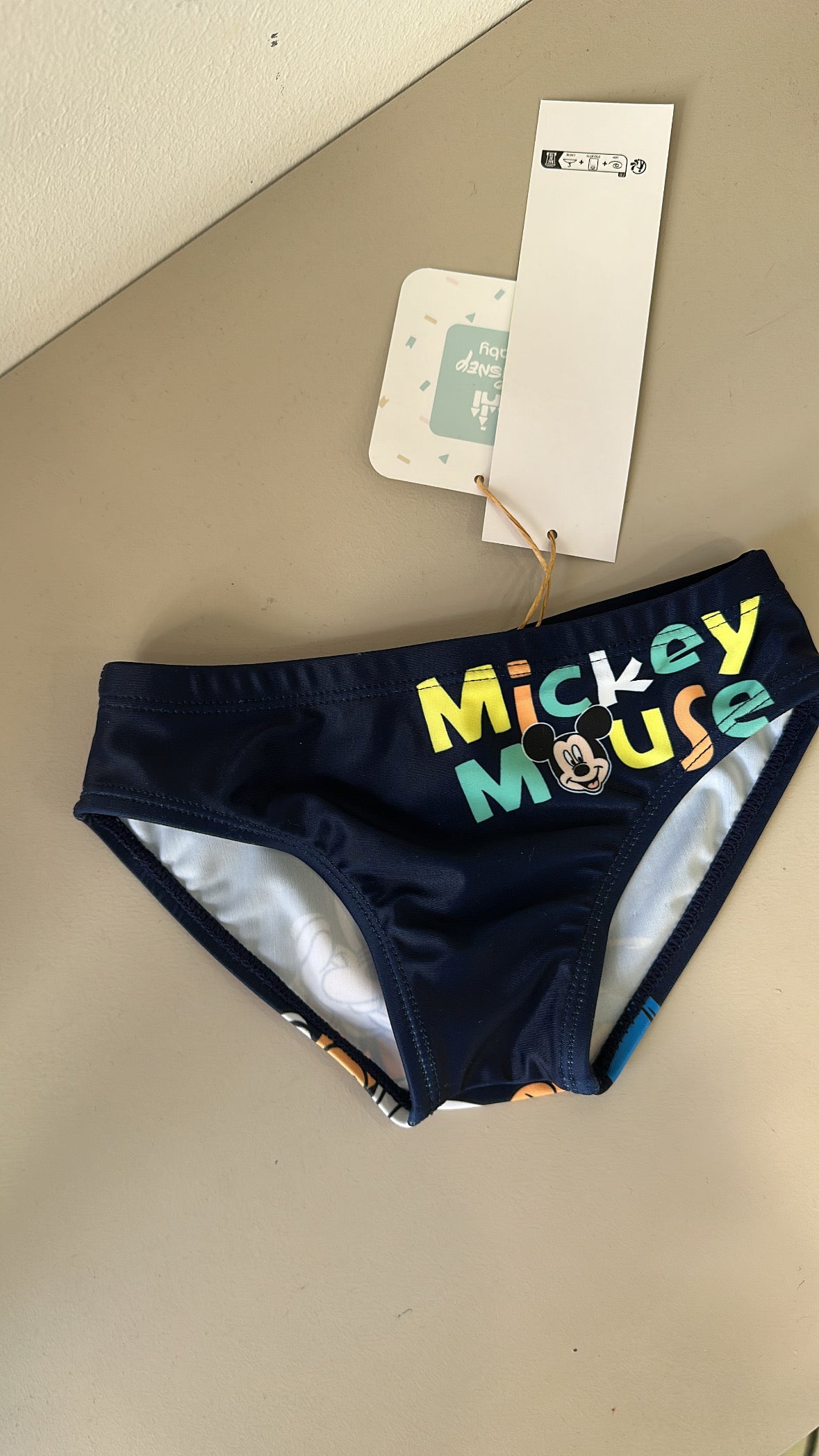 Costume MUTANDINA TOPOLINO 12-36M - BLU