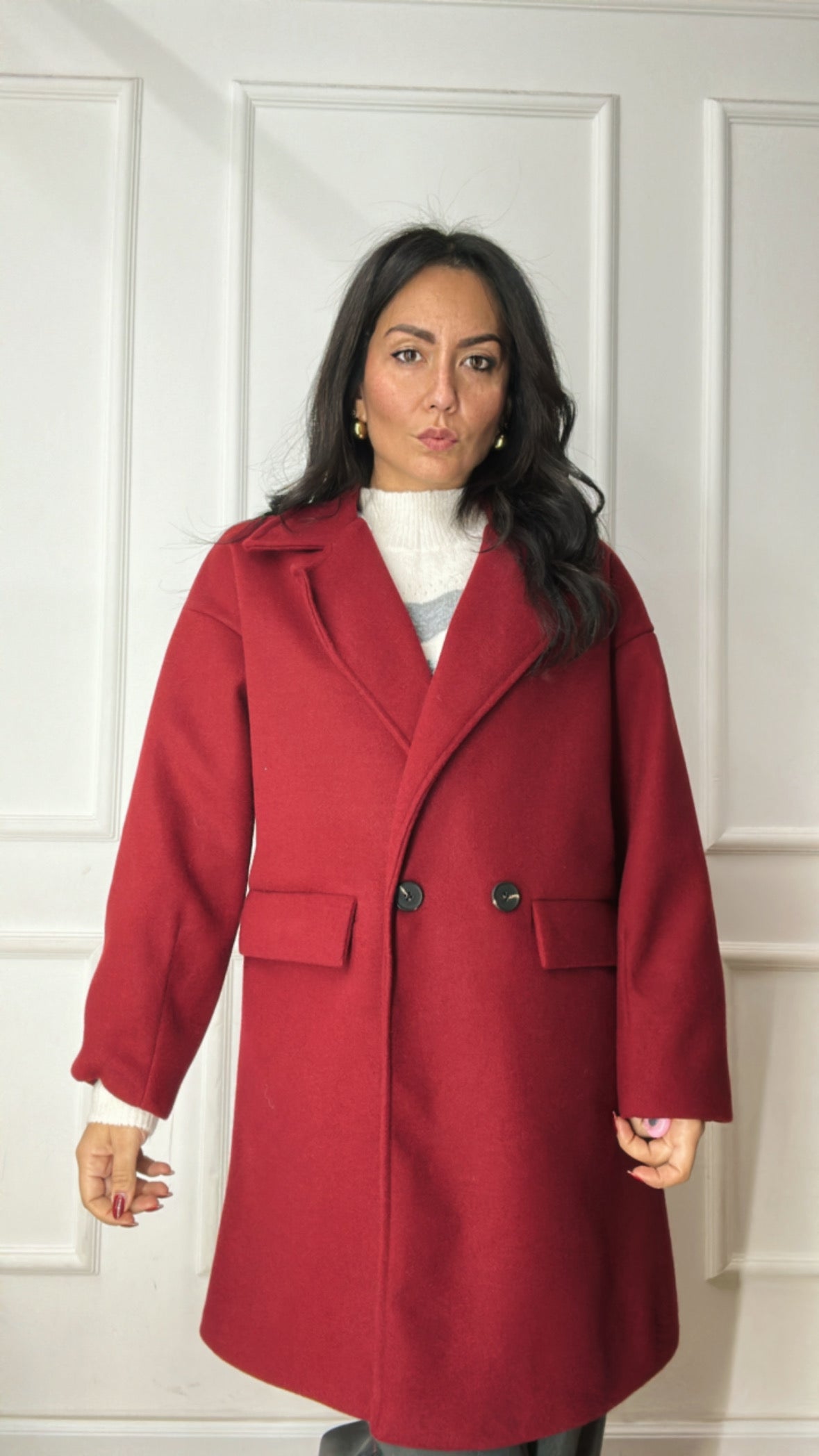 Cappotto TREND - BORDEAUX