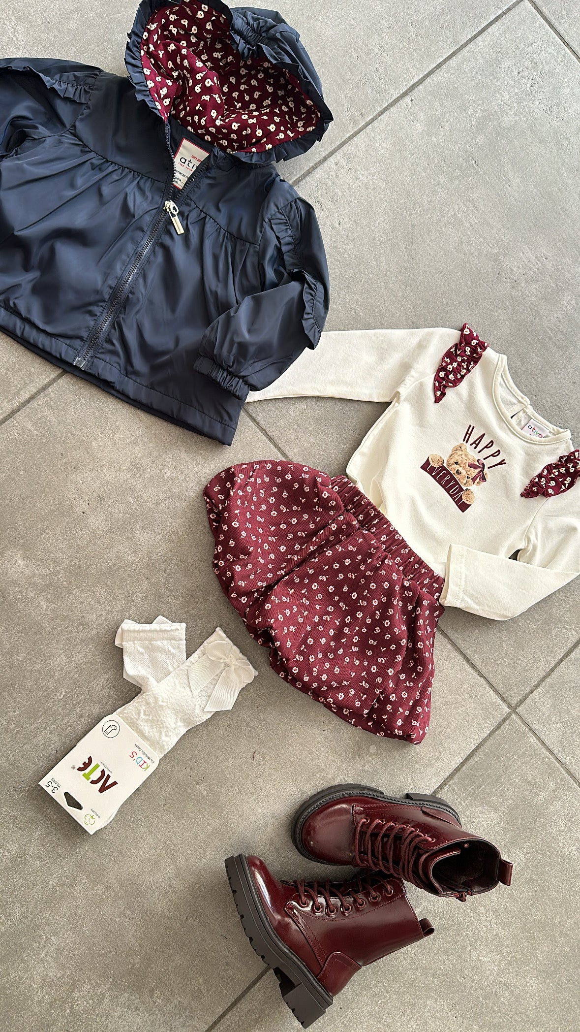 Maglia ORSO HAPPY 6-36M - BIANCO