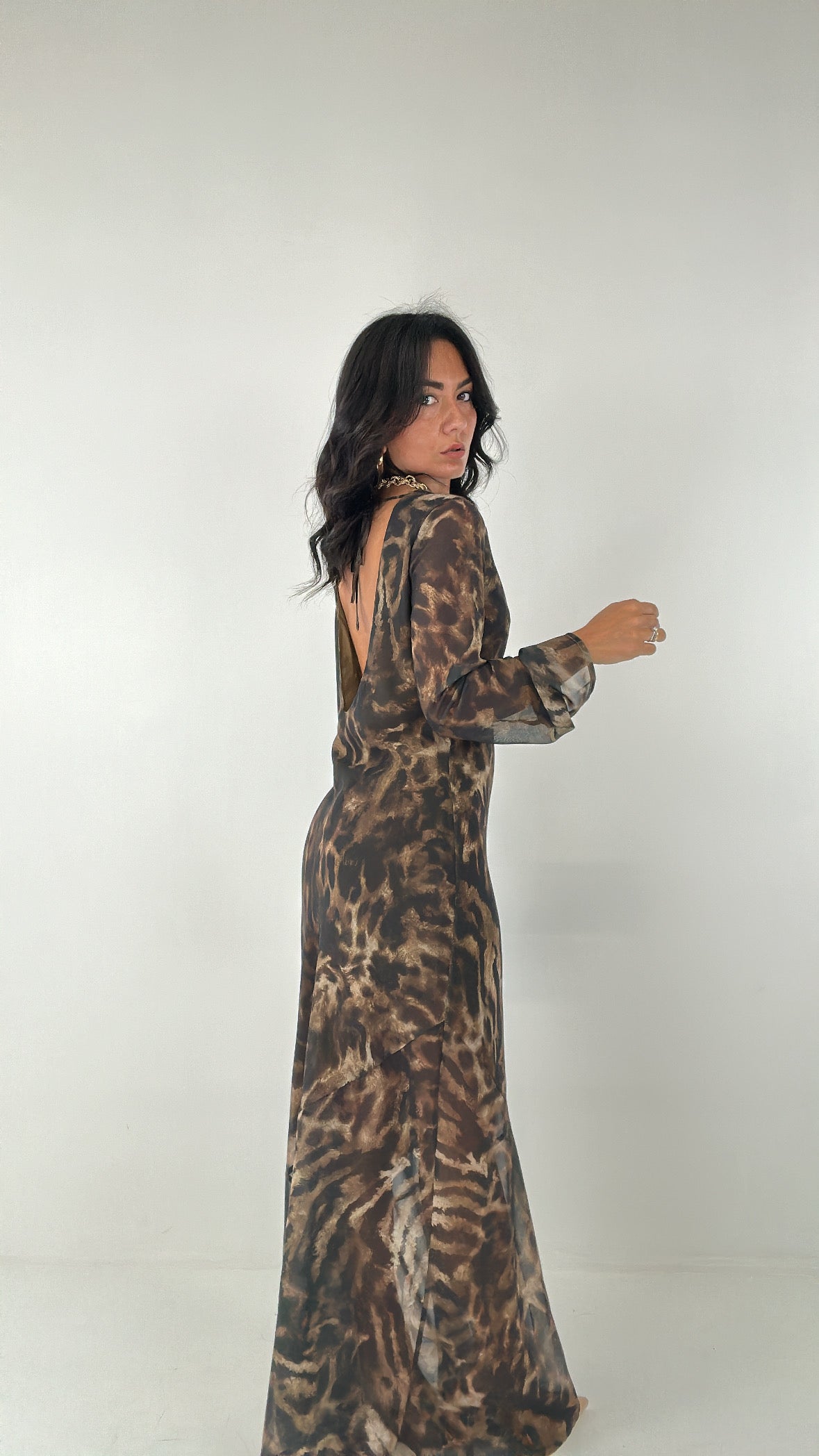 Abito LEOPARD - NERO