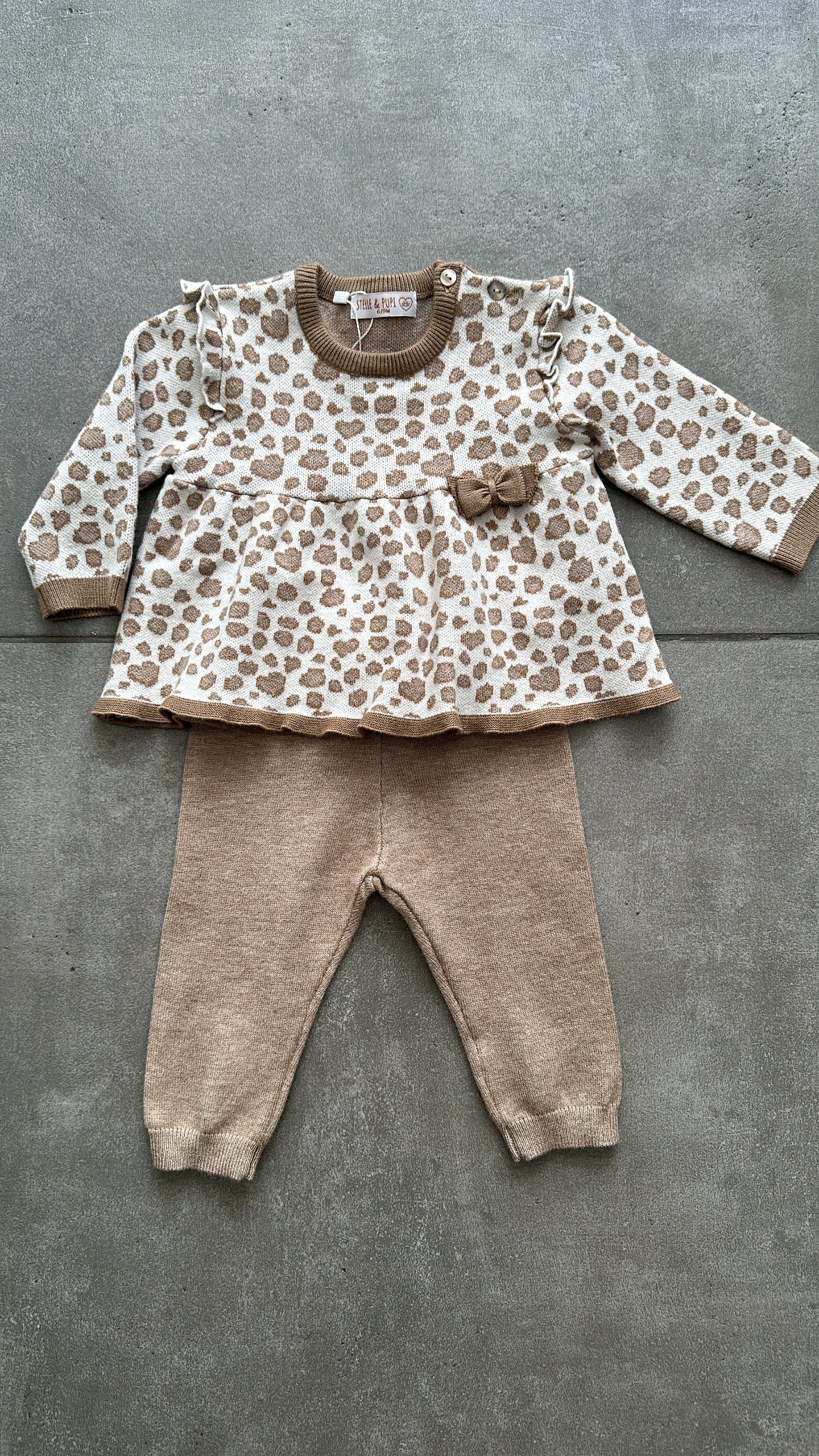 Completo MACCHIETTA 3-18M - CAMMELLO