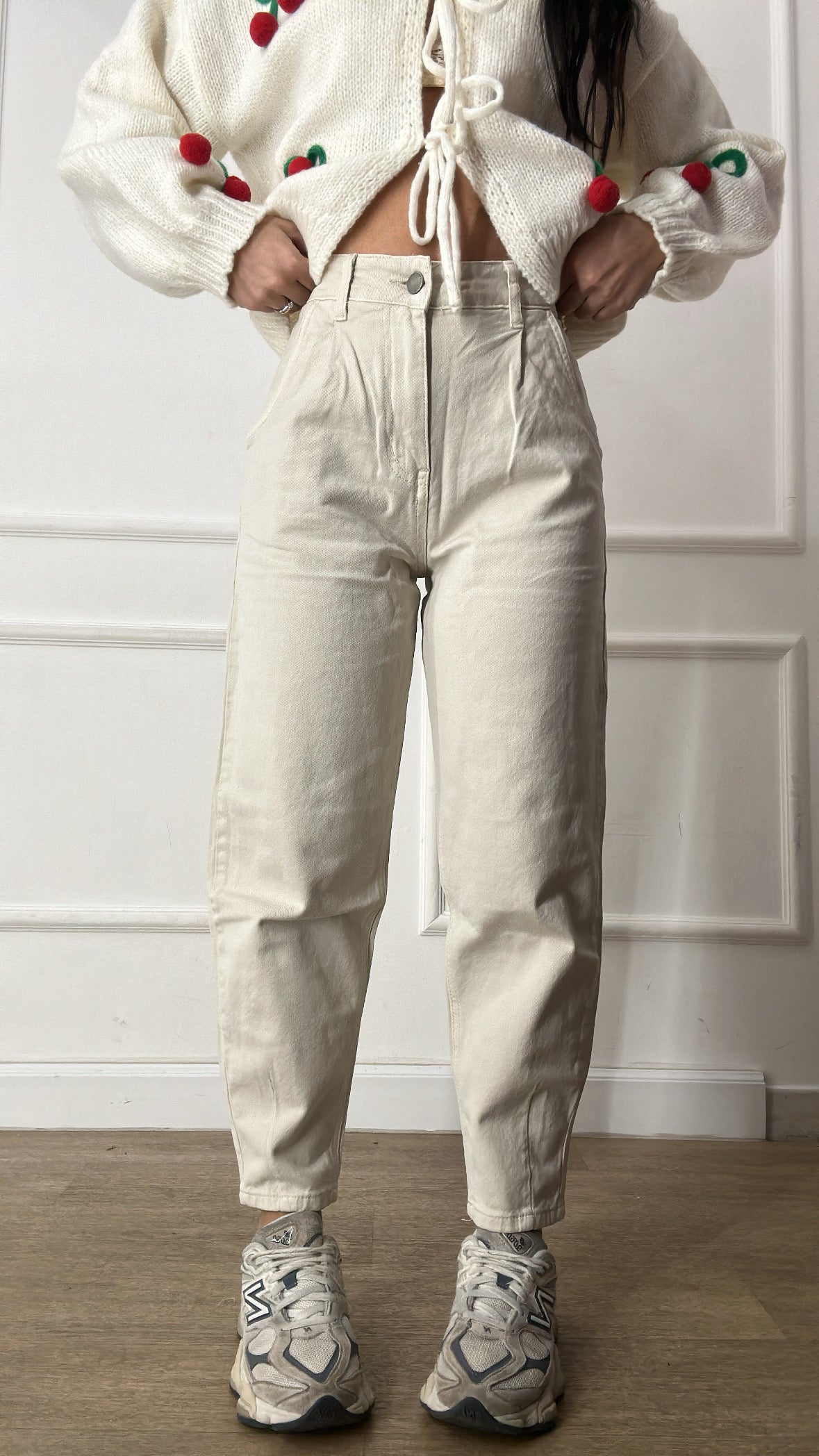 Jeans BALLON AD - BEIGE