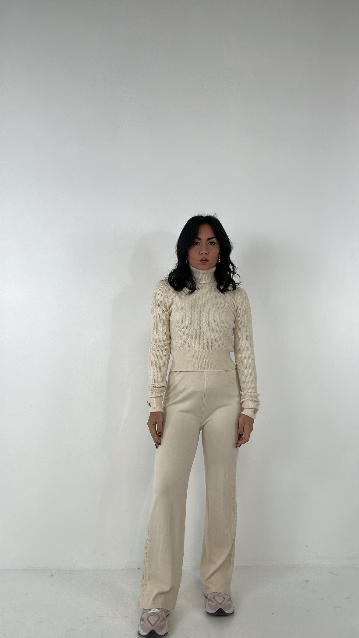 Coordinato DOLCEVITA E TRECCE - BEIGE