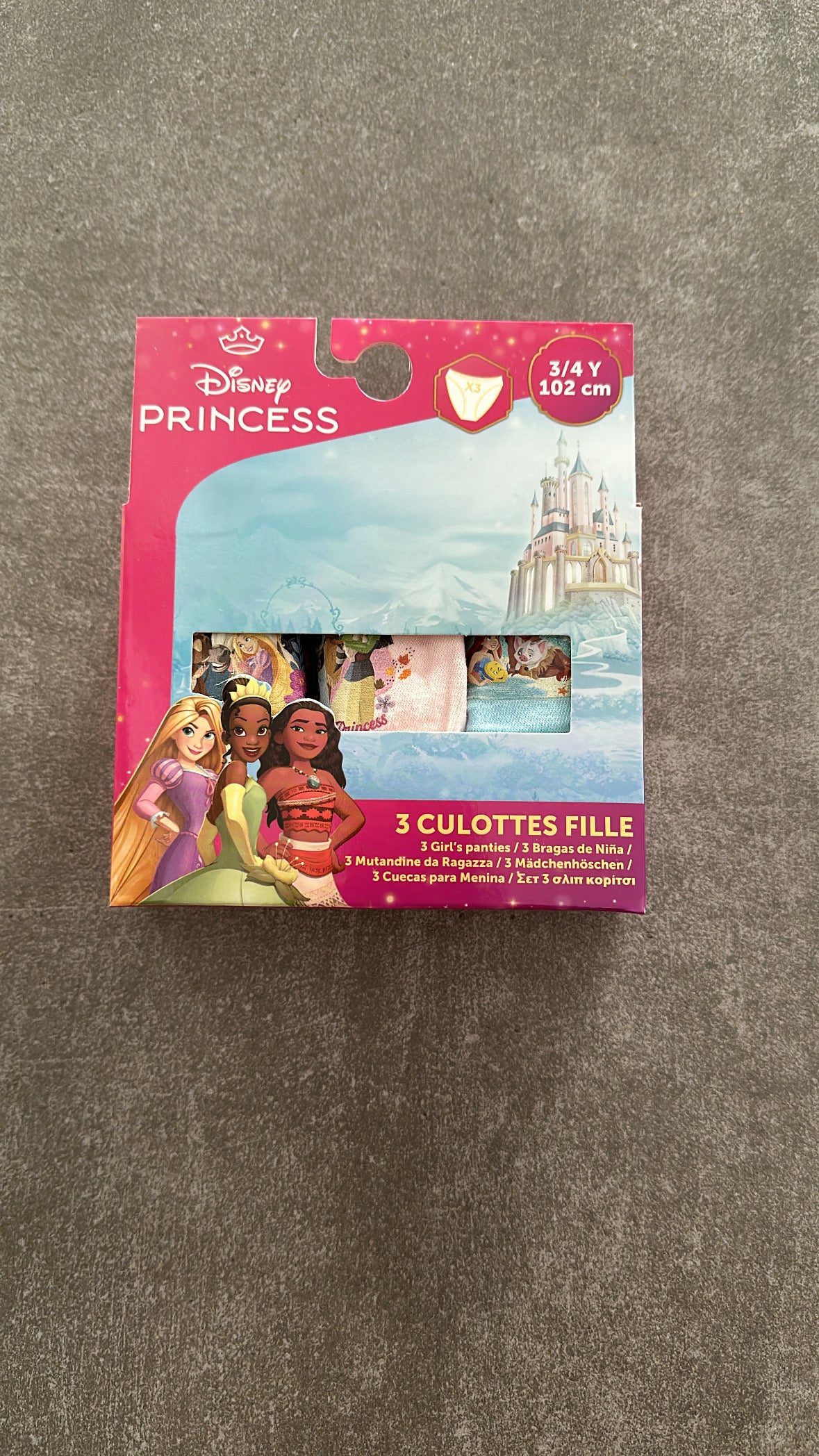 3 Slip DISNEY FEMMINUCCIA 3-8A - PORPORA