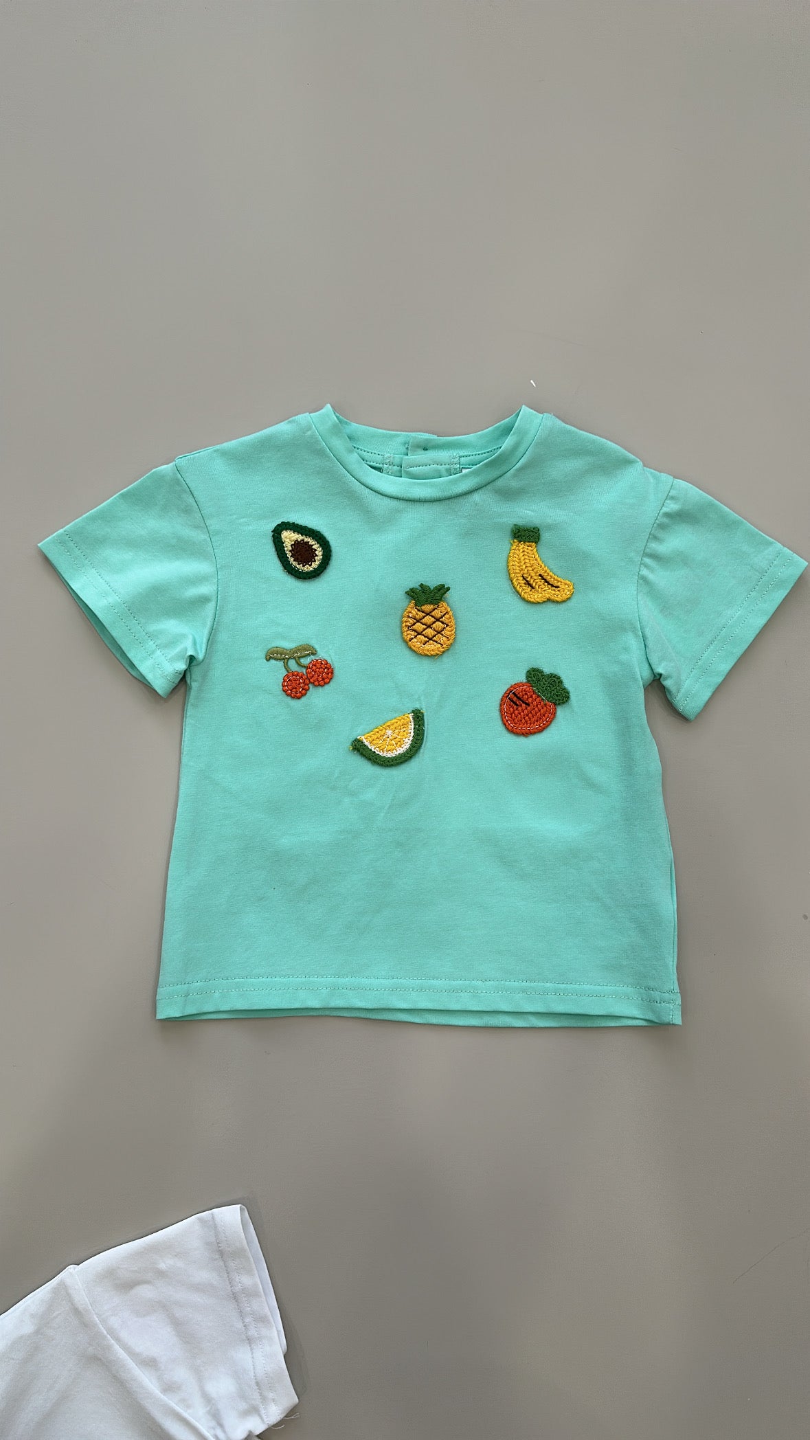 T-shirt FRUIT 6-36M - VERDE MENTA