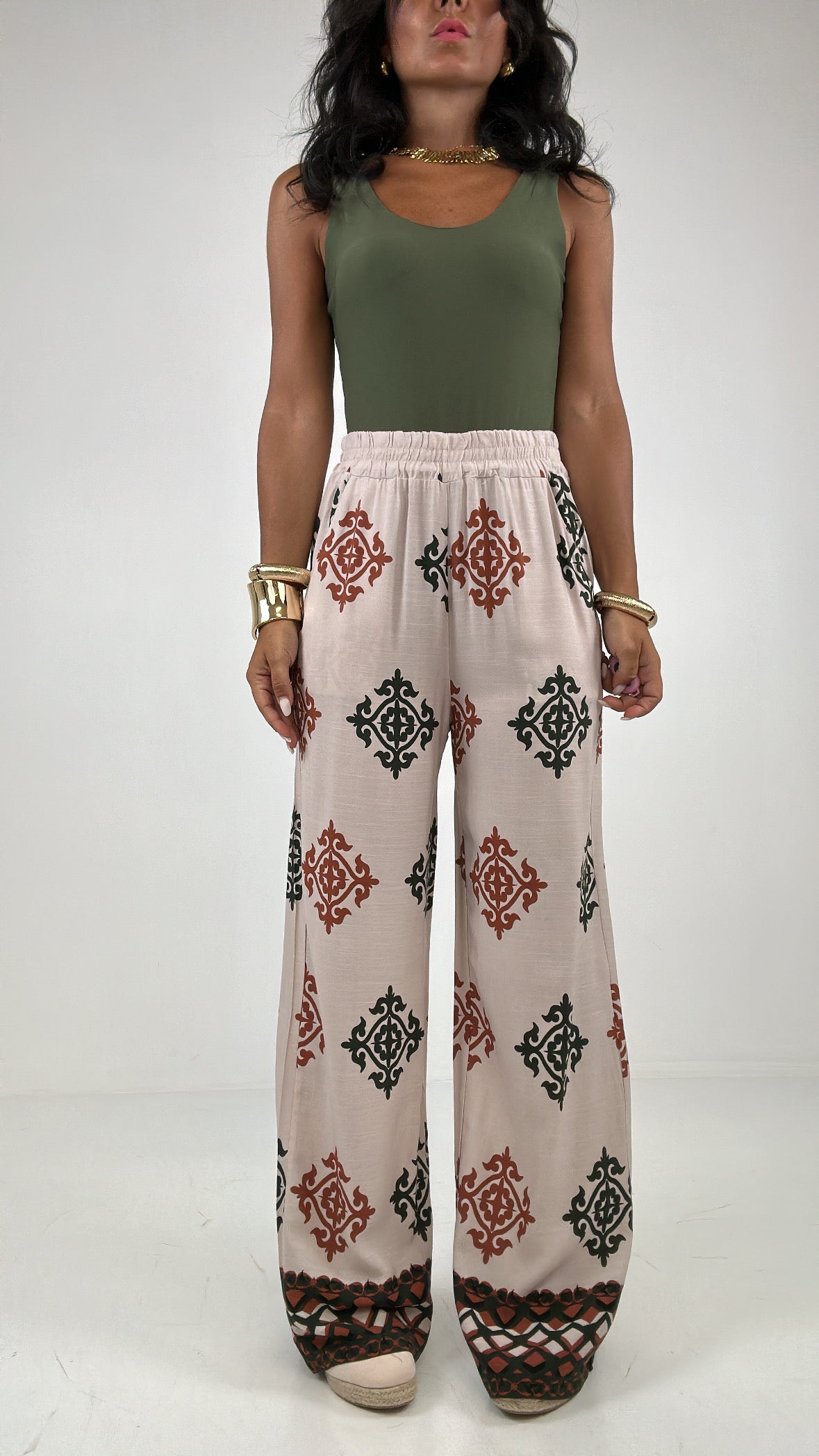 Pantalone SUMVACATION - BEIGE