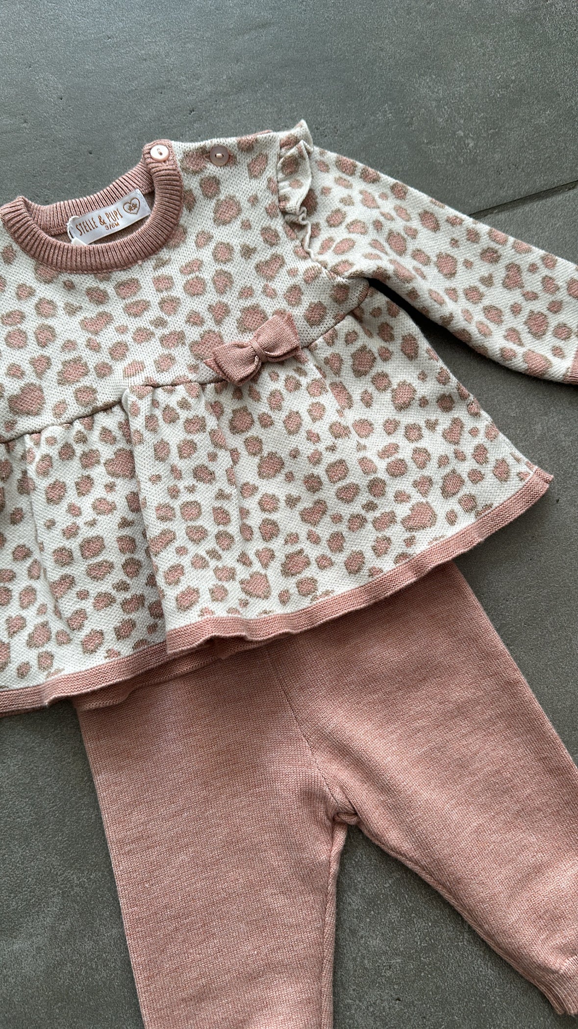 Completo MACCHIETTA 3-18M - ROSA