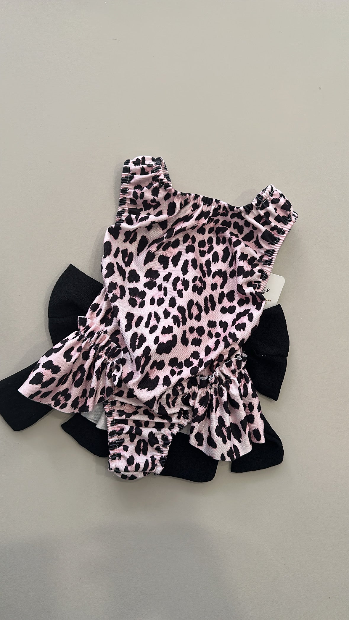 Costume INTERO MACULATO 2-12A - ROSA