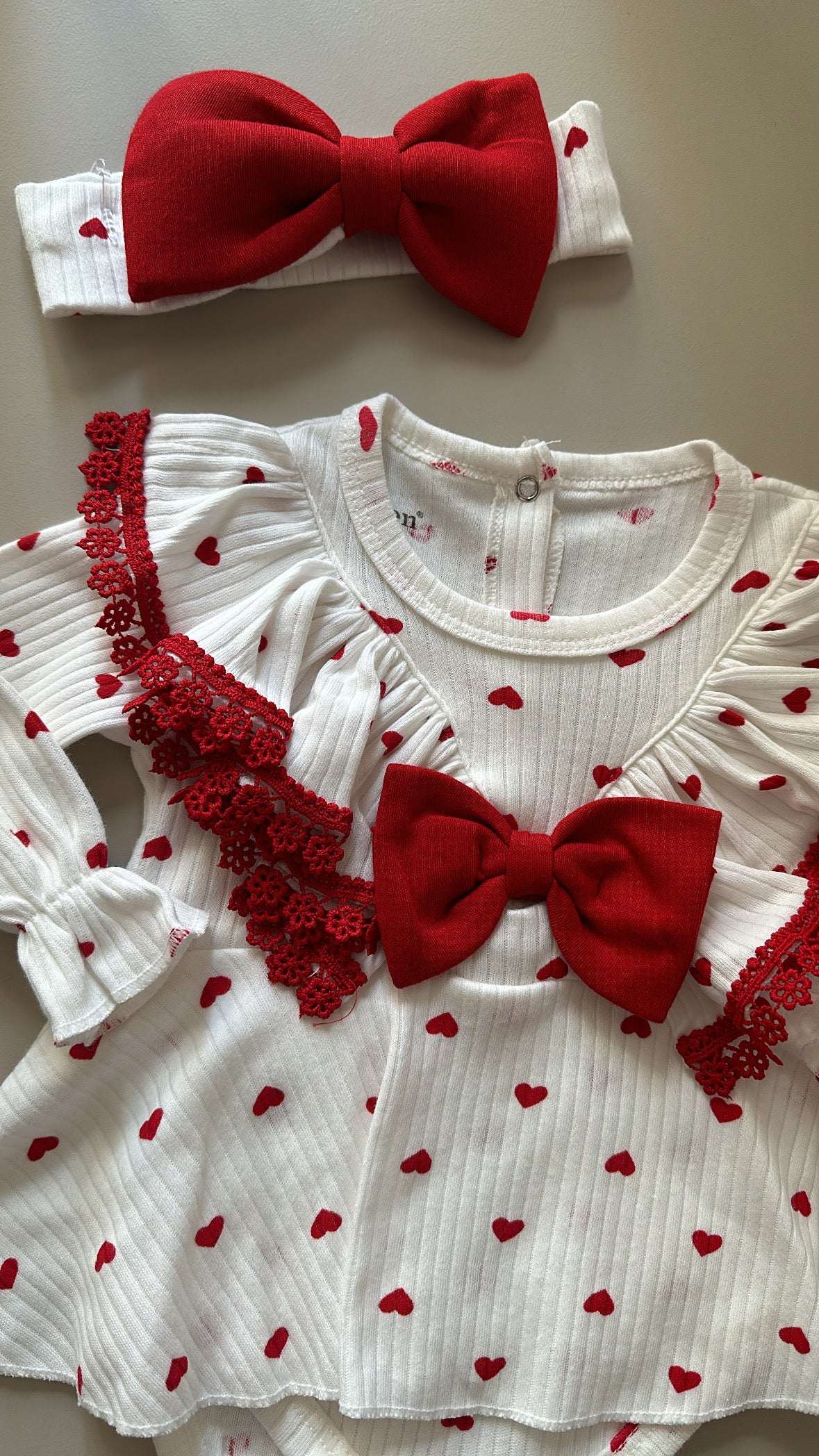 Pagliaccetto AMOR 3-12M - BIANCO