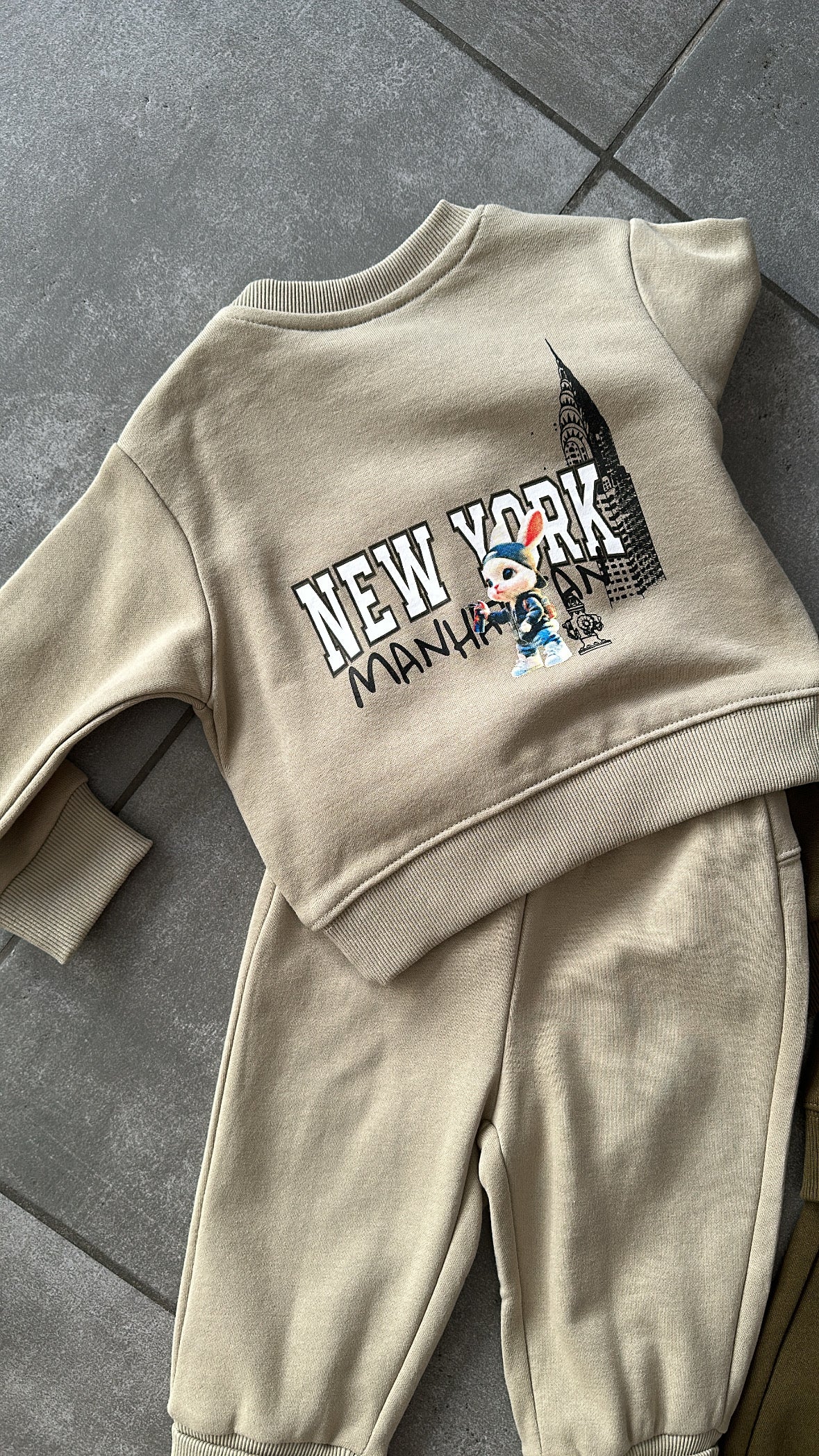Tuta NEW YORK 6-36M - BEIGE