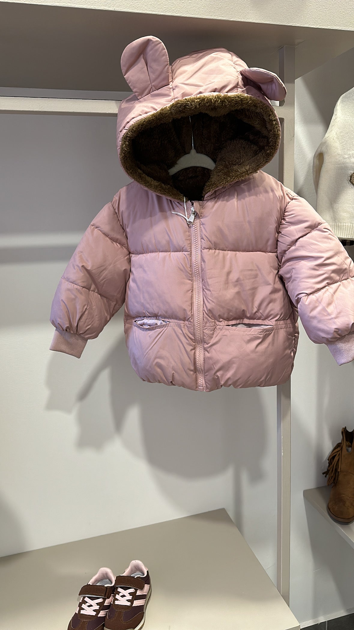 Giubbotto TEDDY INTERNO - ROSA