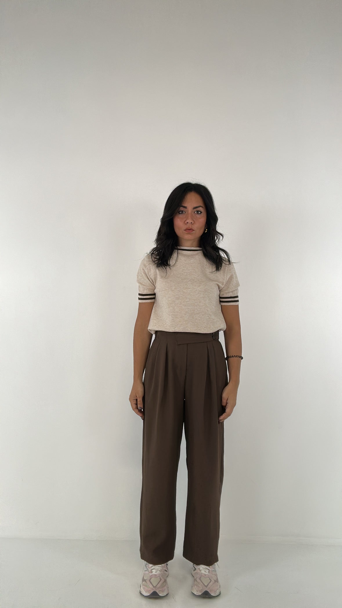 Pantalone OFFICE - MARRONE