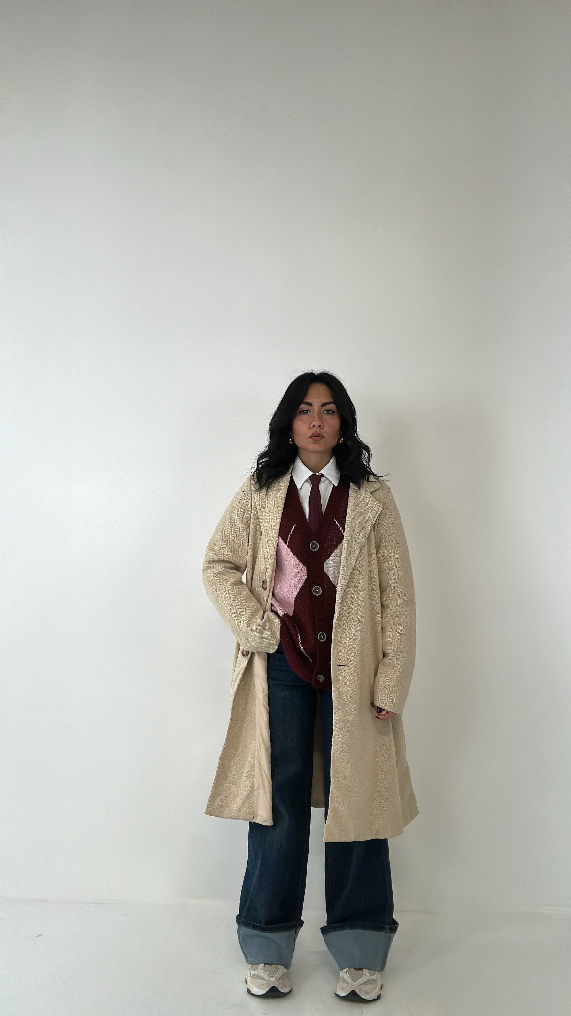 Jeans WIDE PIEGONE - JEANS