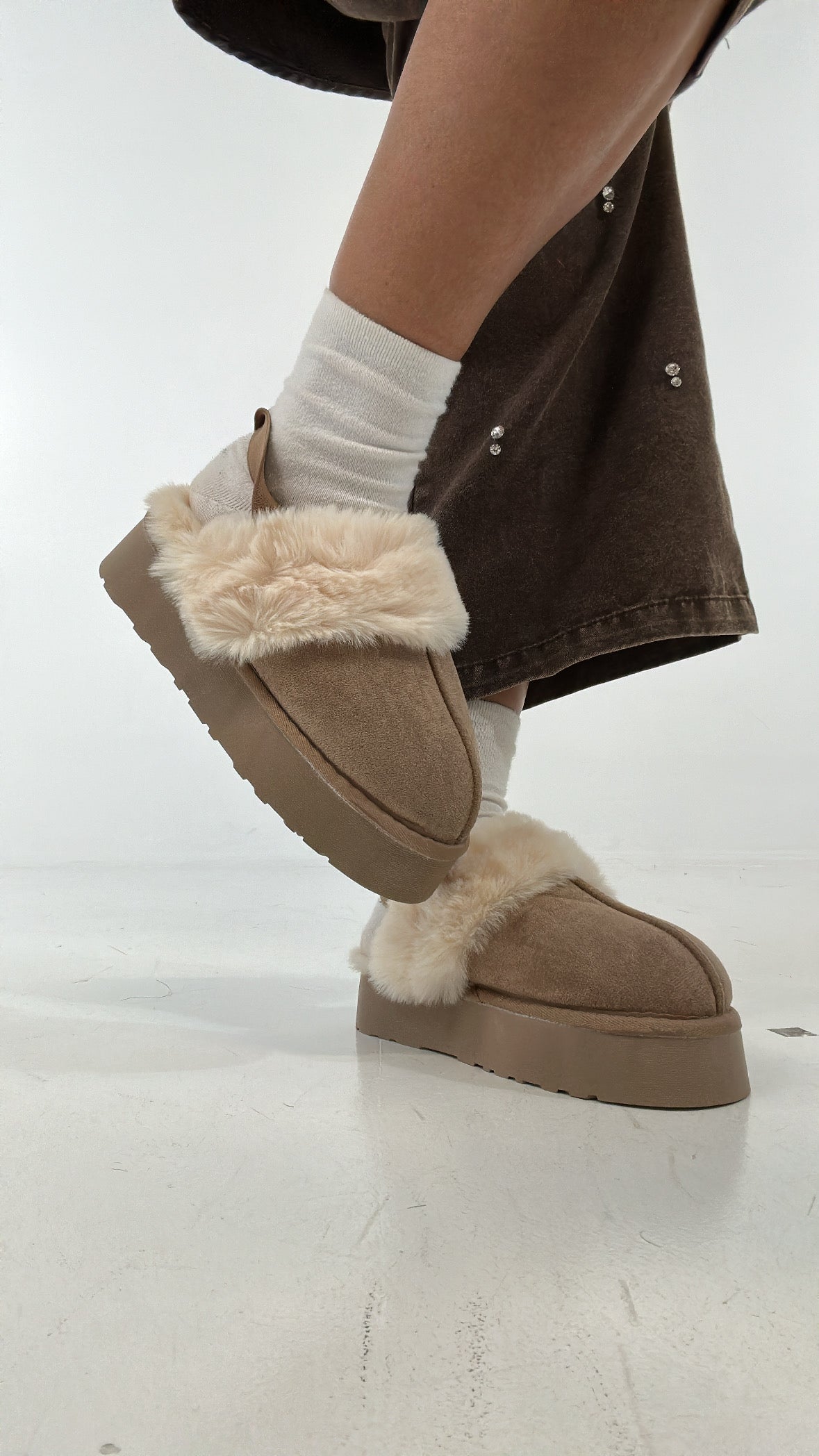 Sabot PELLICCIA UG - KHAKI