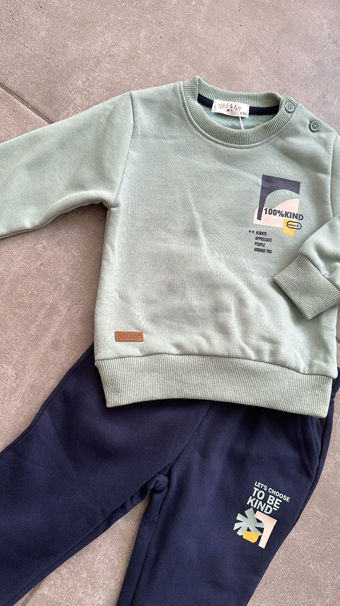 Tuta KIND 12-36M - VERDE