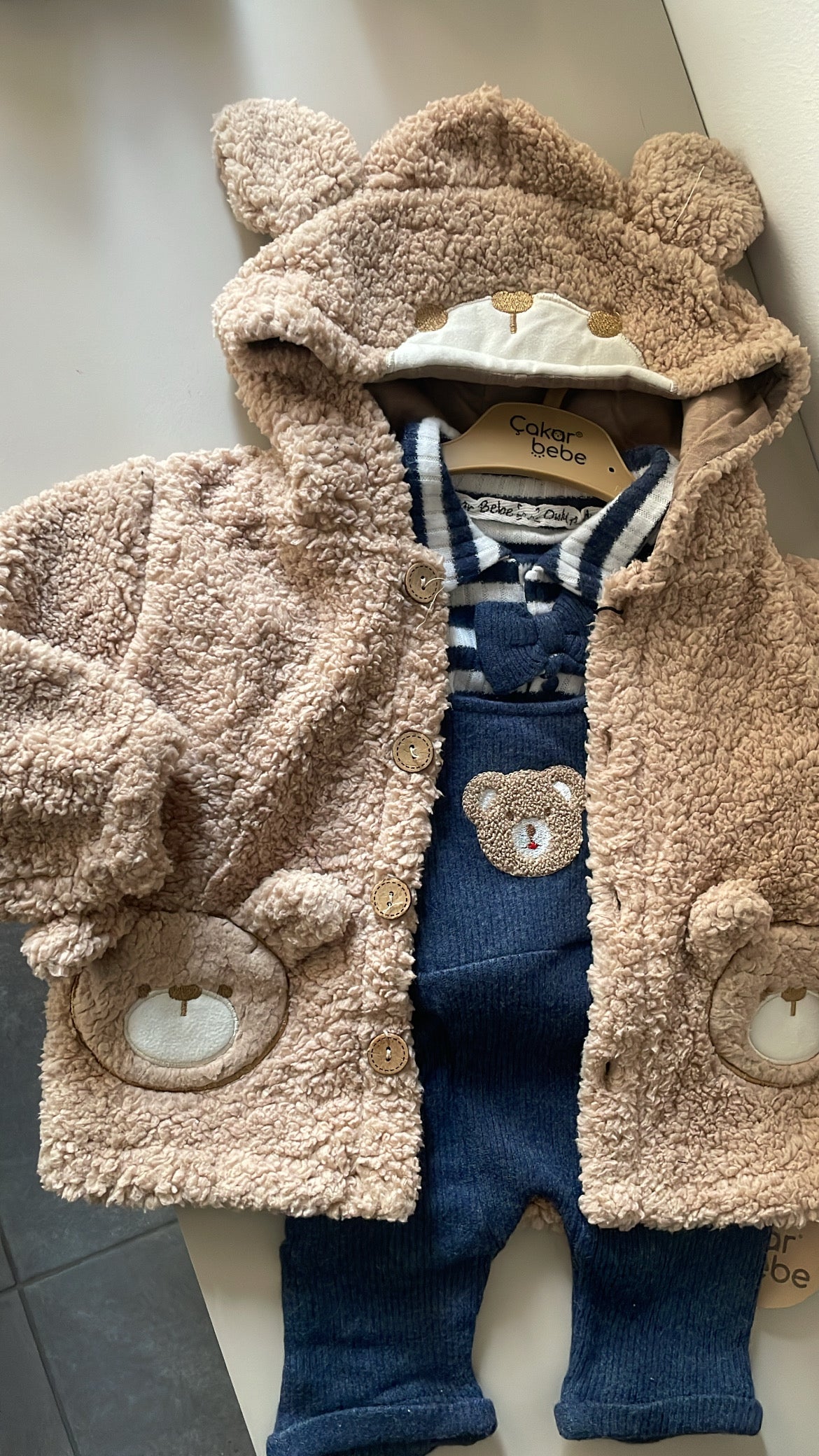 Giubbottino TEDDY 1-3A - BEIGE