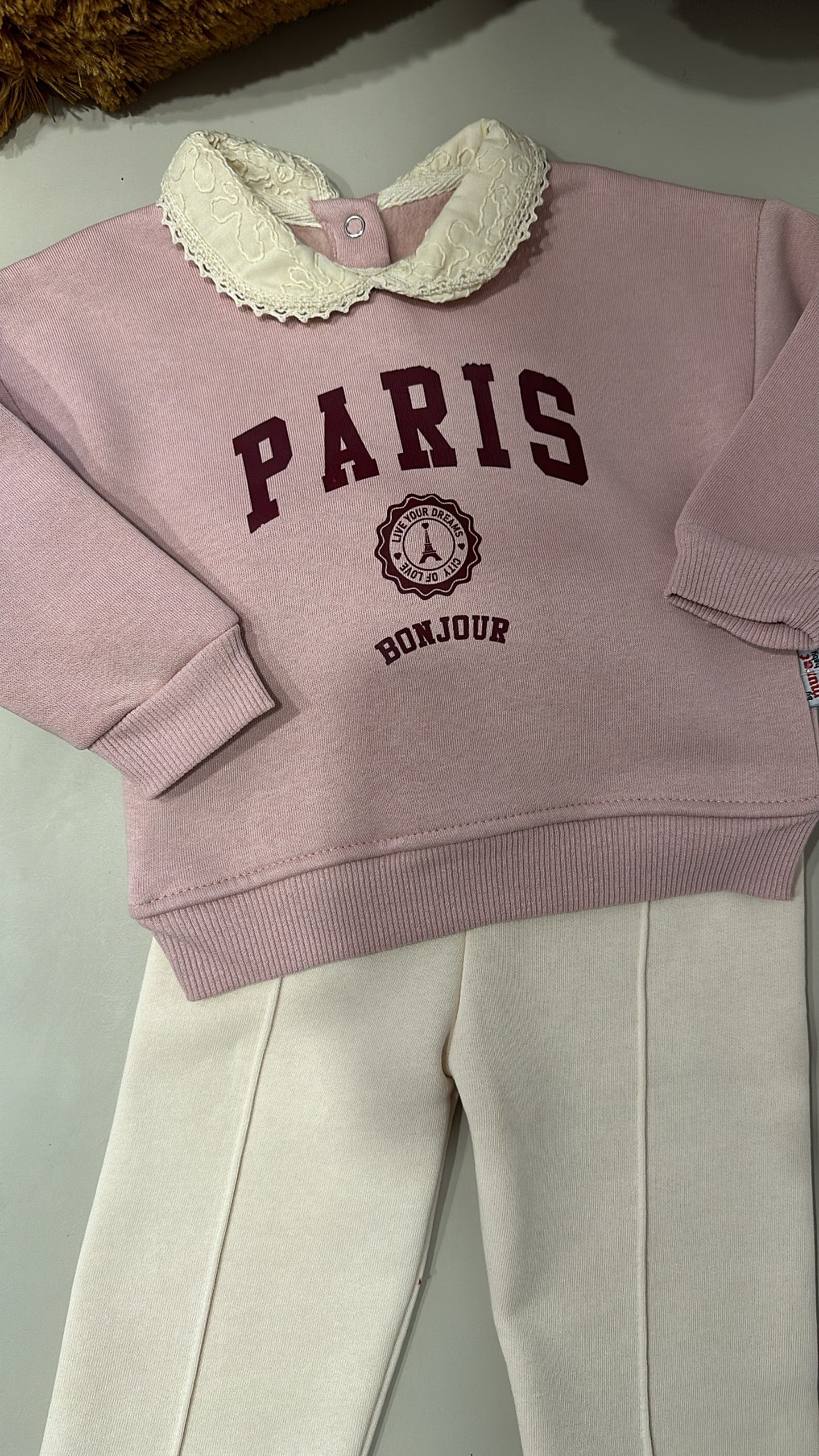 Tuta PARIS COLLO - ROSA