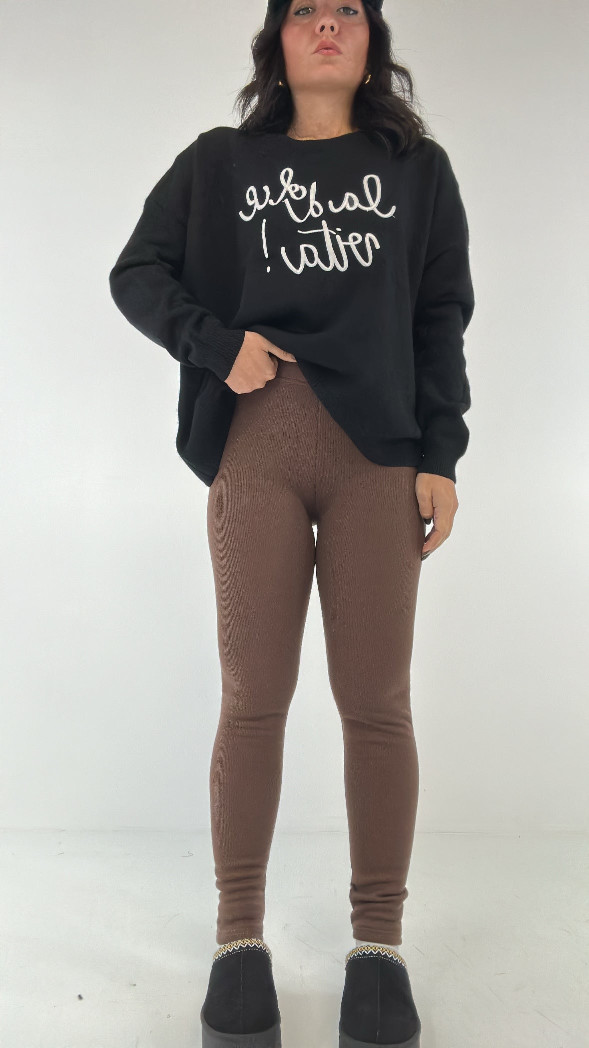 Leggins PELLICCETTA - MARRONE