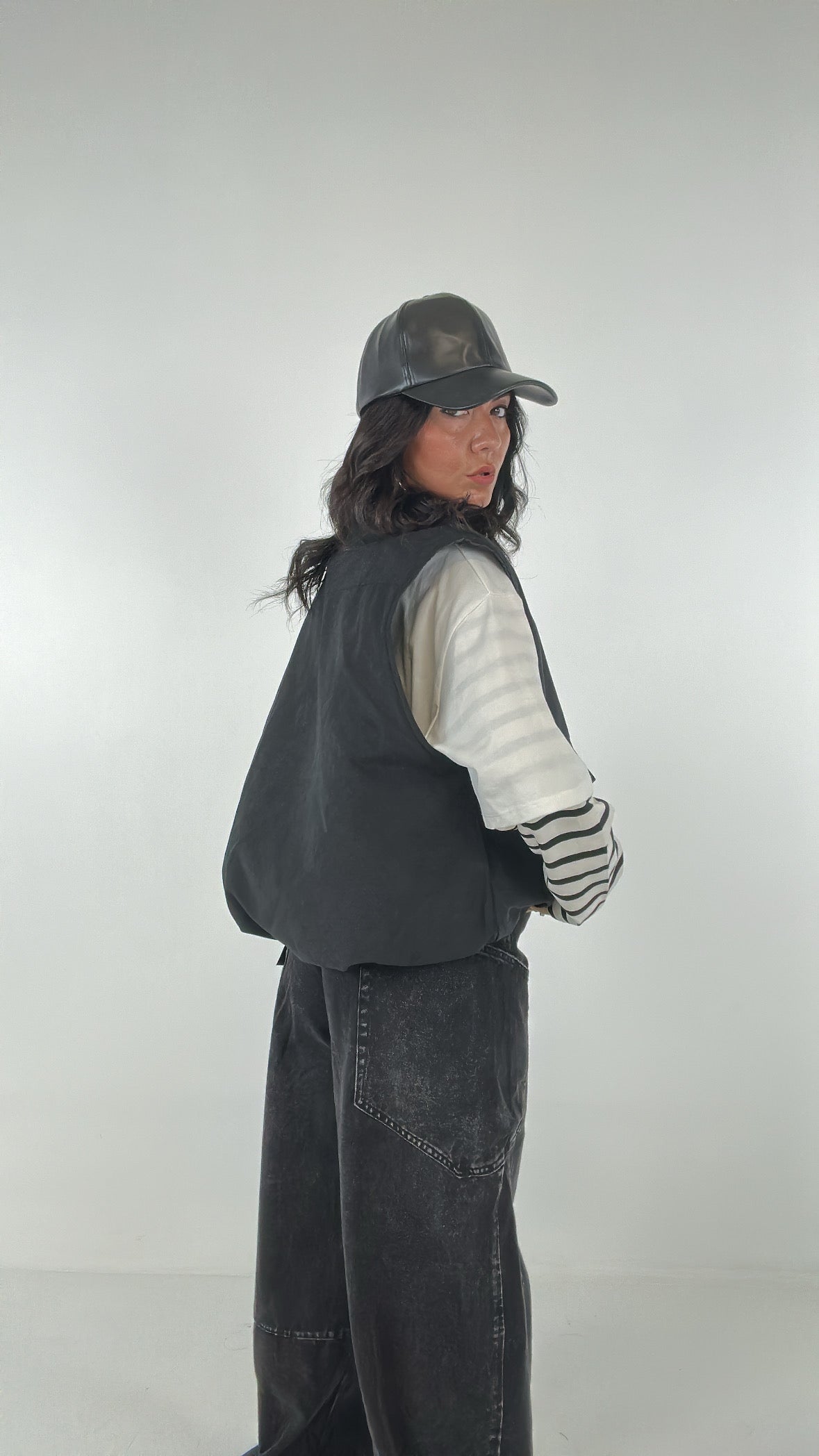 Gilet BOMBER LUMINA - NERO