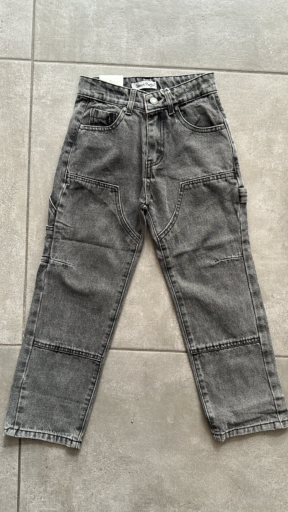 Jeans STREET PORT 8-16A - GRIGIO