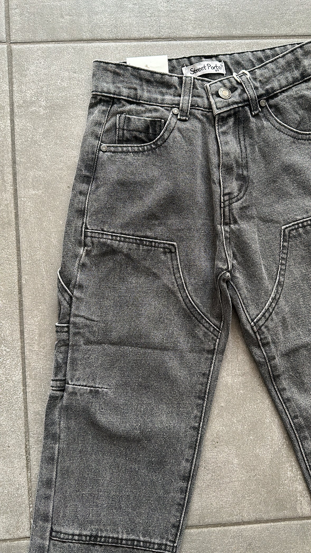 Jeans STREET PORT 8-16A - GRIGIO
