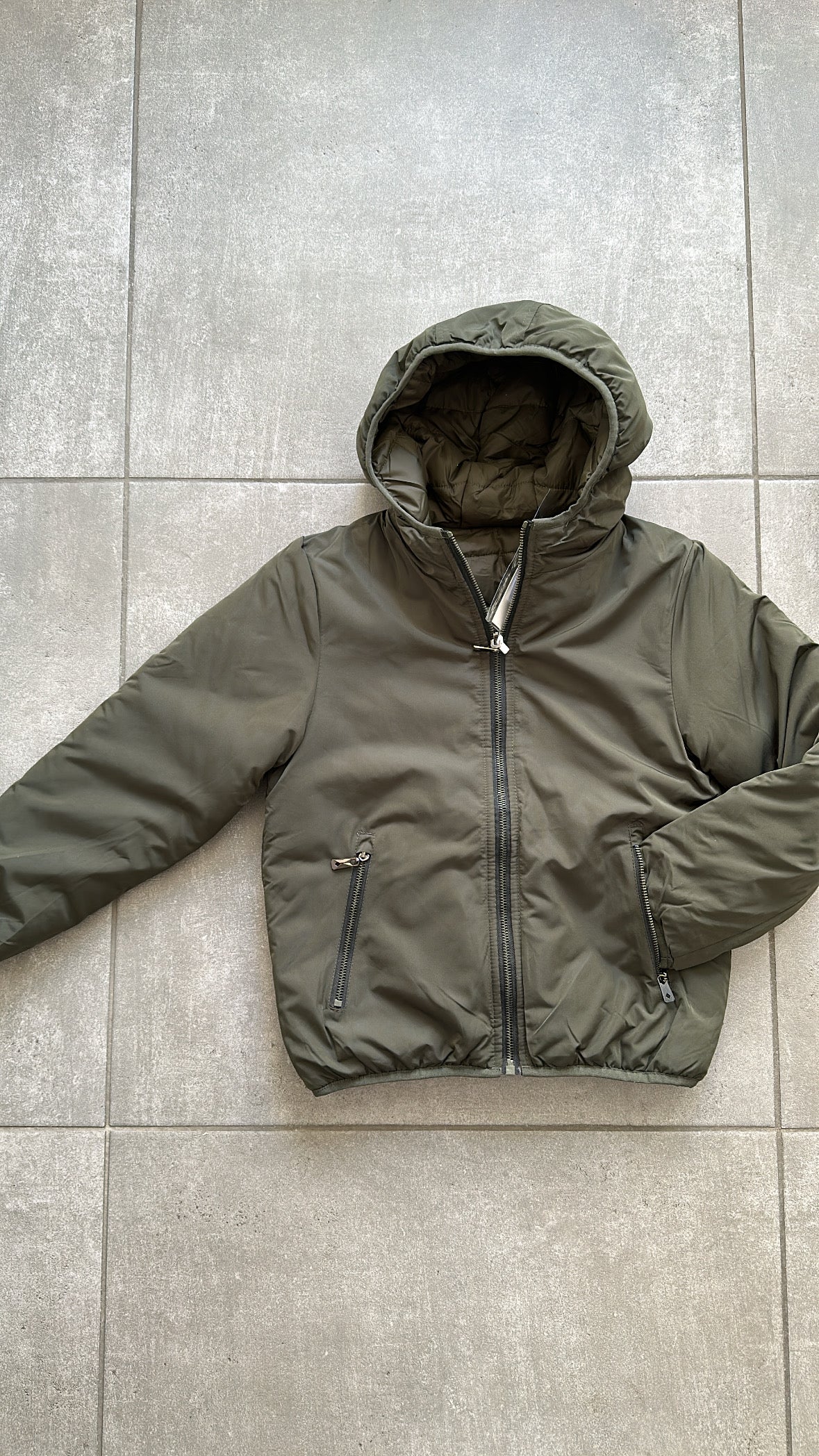 Giubbino DOUBLE M 4-12A - VERDE MILITARE
