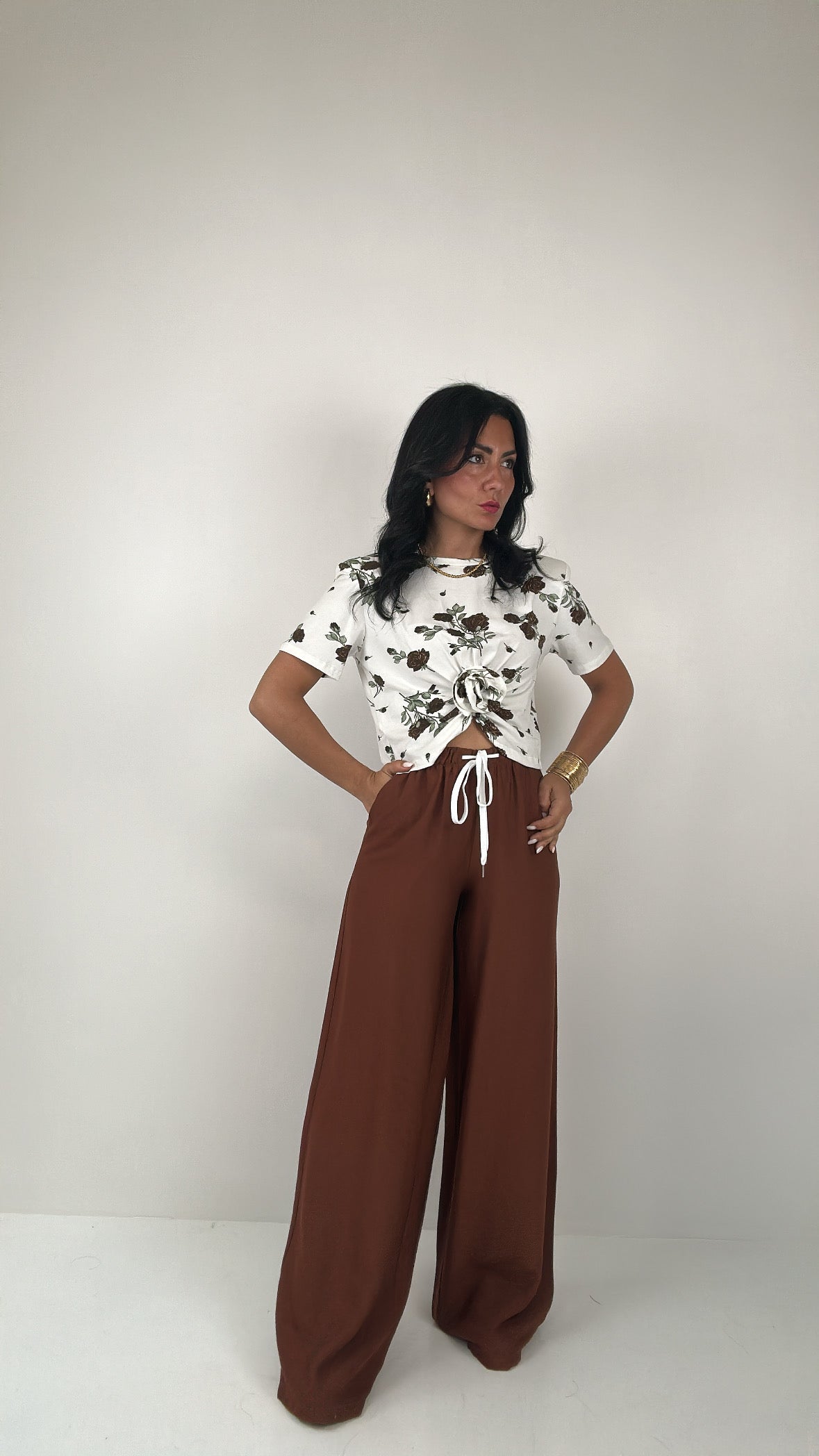 Pantalone SUN - MARRONE