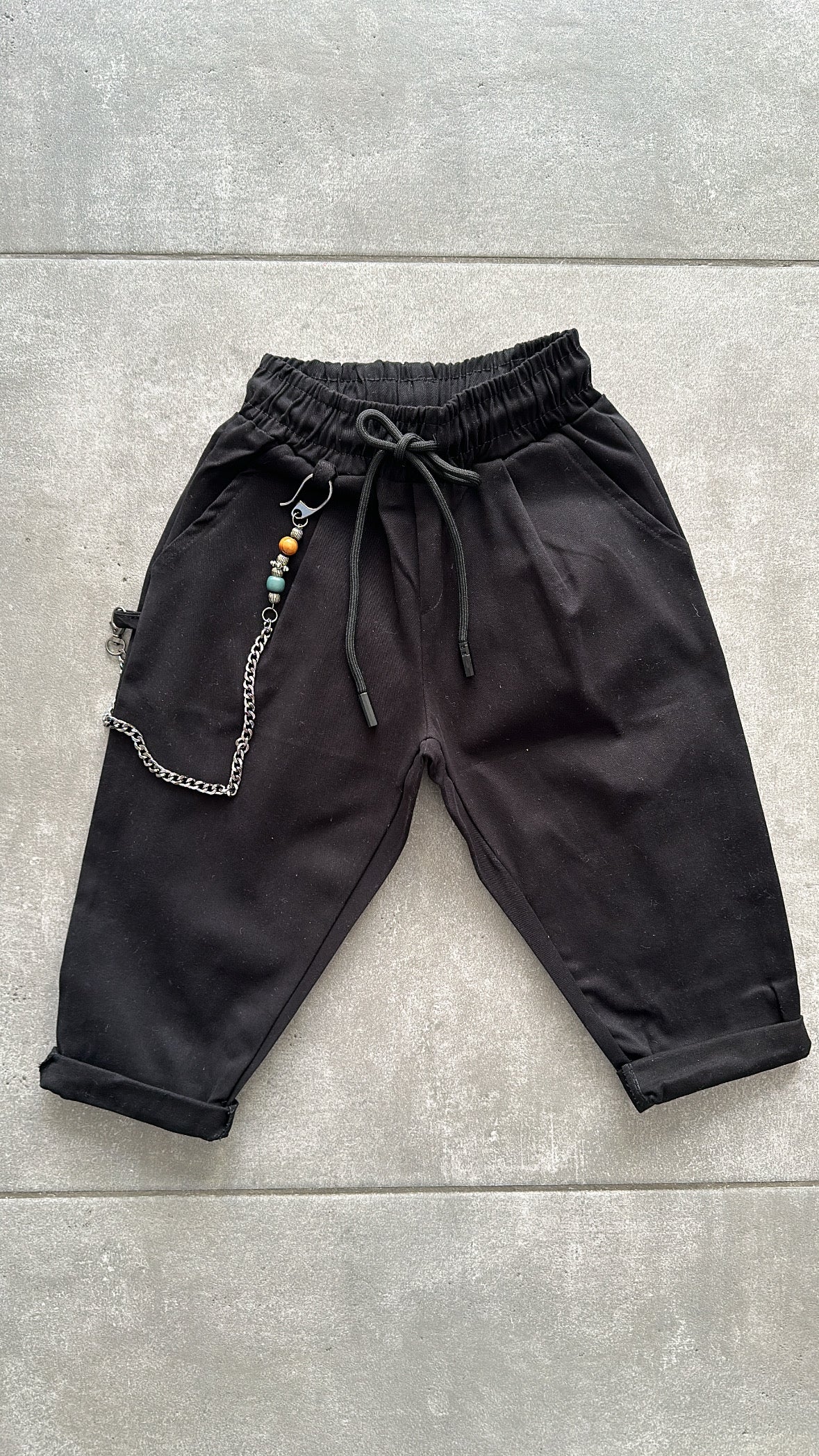Pantalone CATENELLA 4-14A - NERO