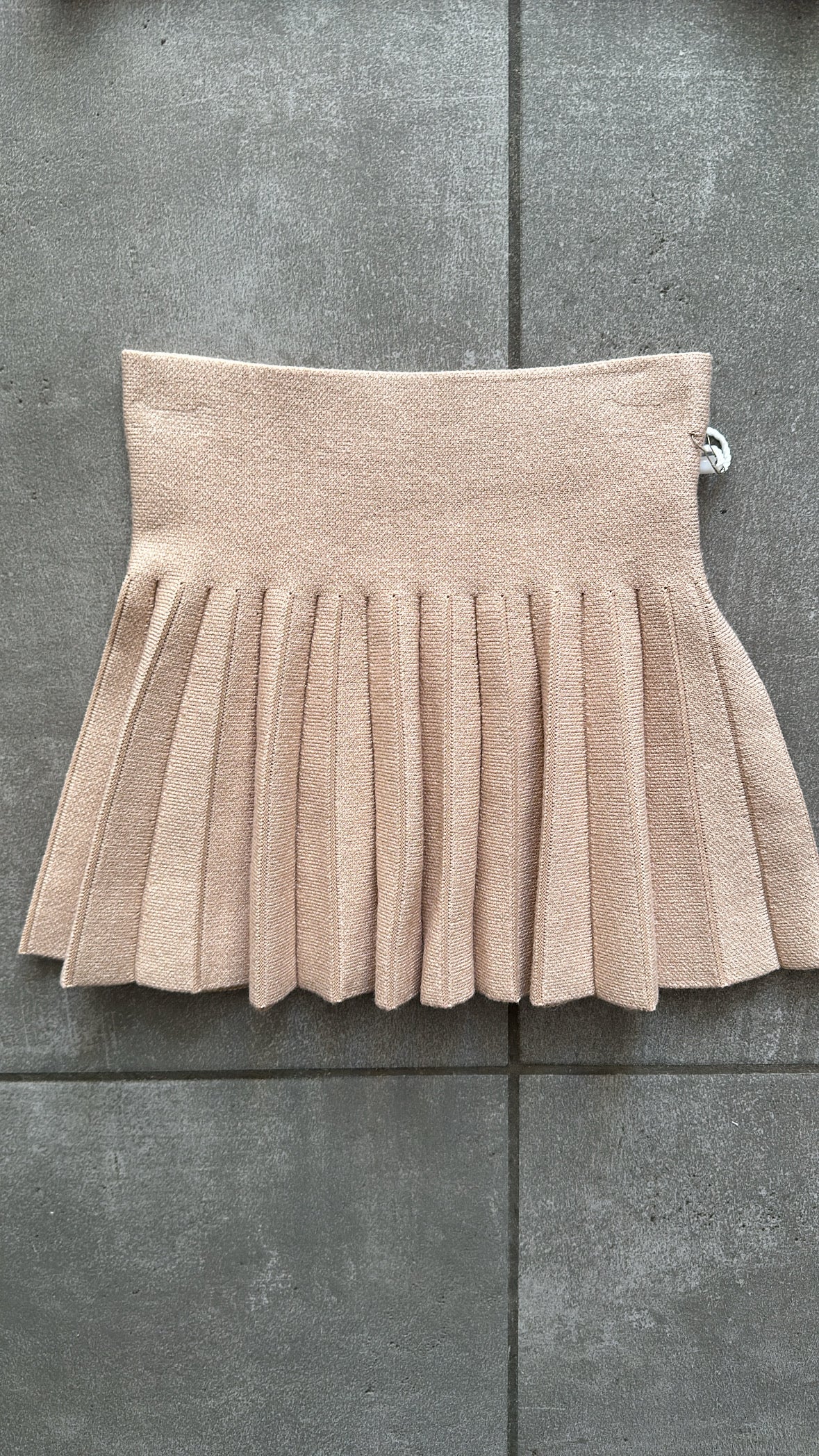 Gonna IN MAGLIA PLISE' 4-14A - CAMMELLO
