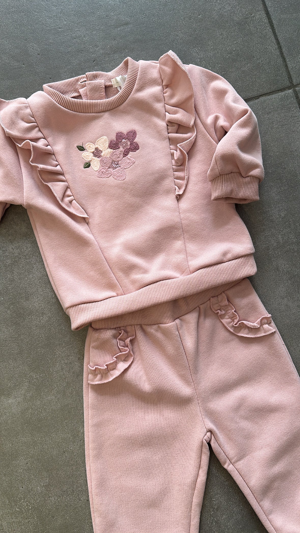 Tuta VOLANT 12-36M - ROSA