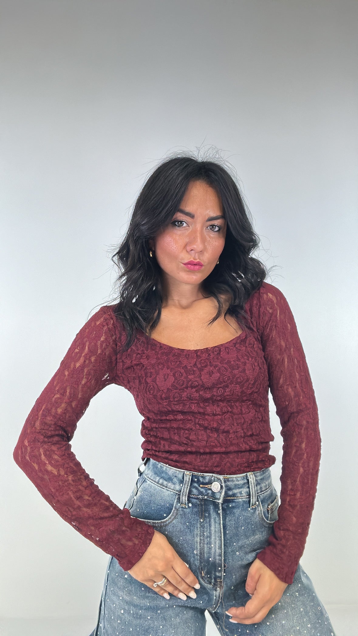 Body PIZZO FIOR - BORDEAUX